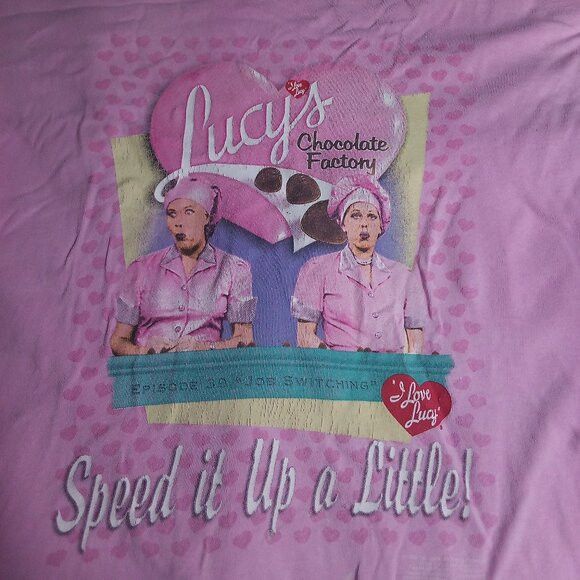 Other Vintage I Love Lucy's Chocolate Factory T-Shirt Size US XL / EU 56 / 4 - 1 Thumbnail