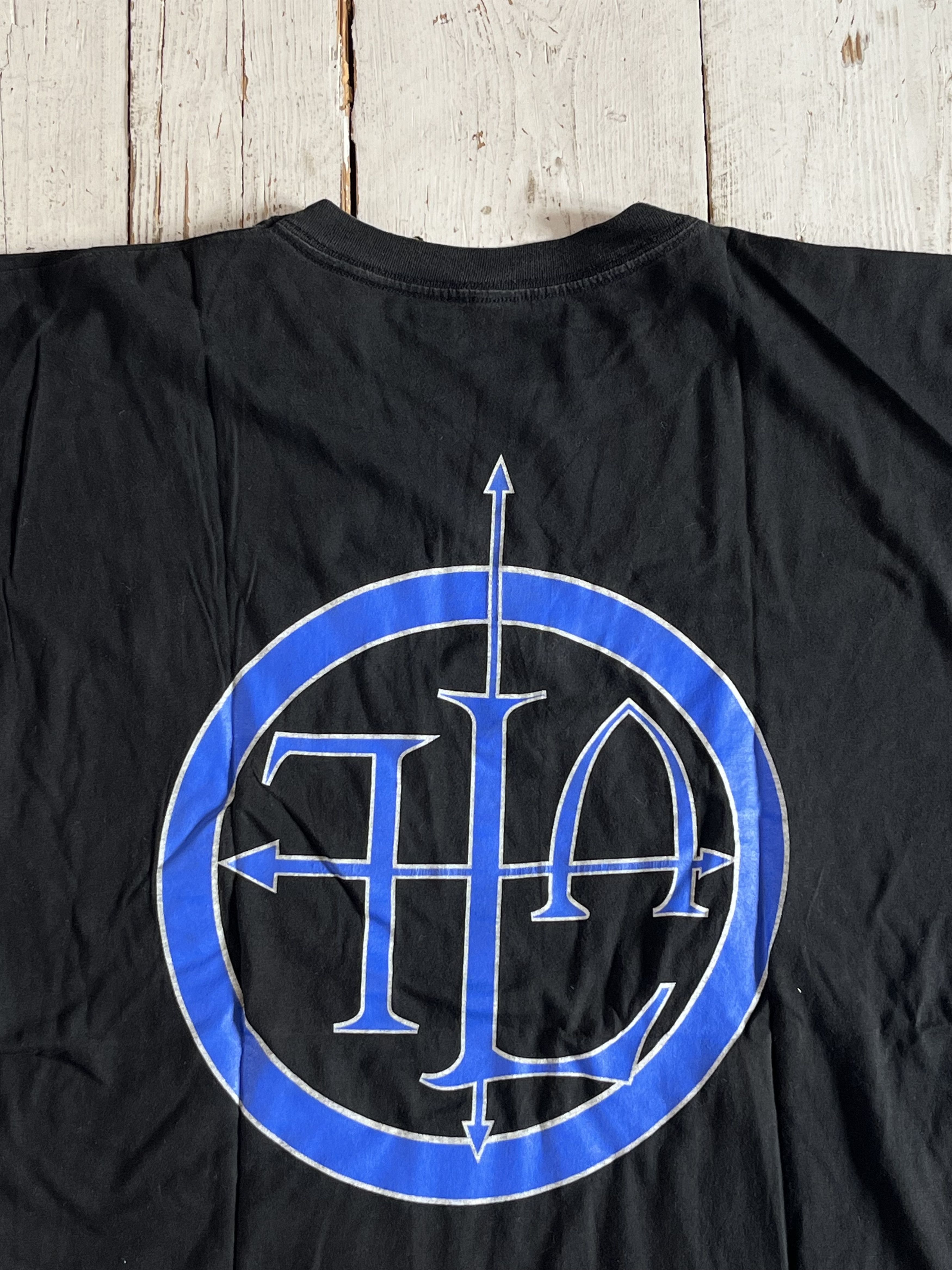 Band Tees × Vintage 1995 Frontline Assembly "Hard Wired" Album Promo Tee Size US XL / EU 56 / 4 - 5 Thumbnail