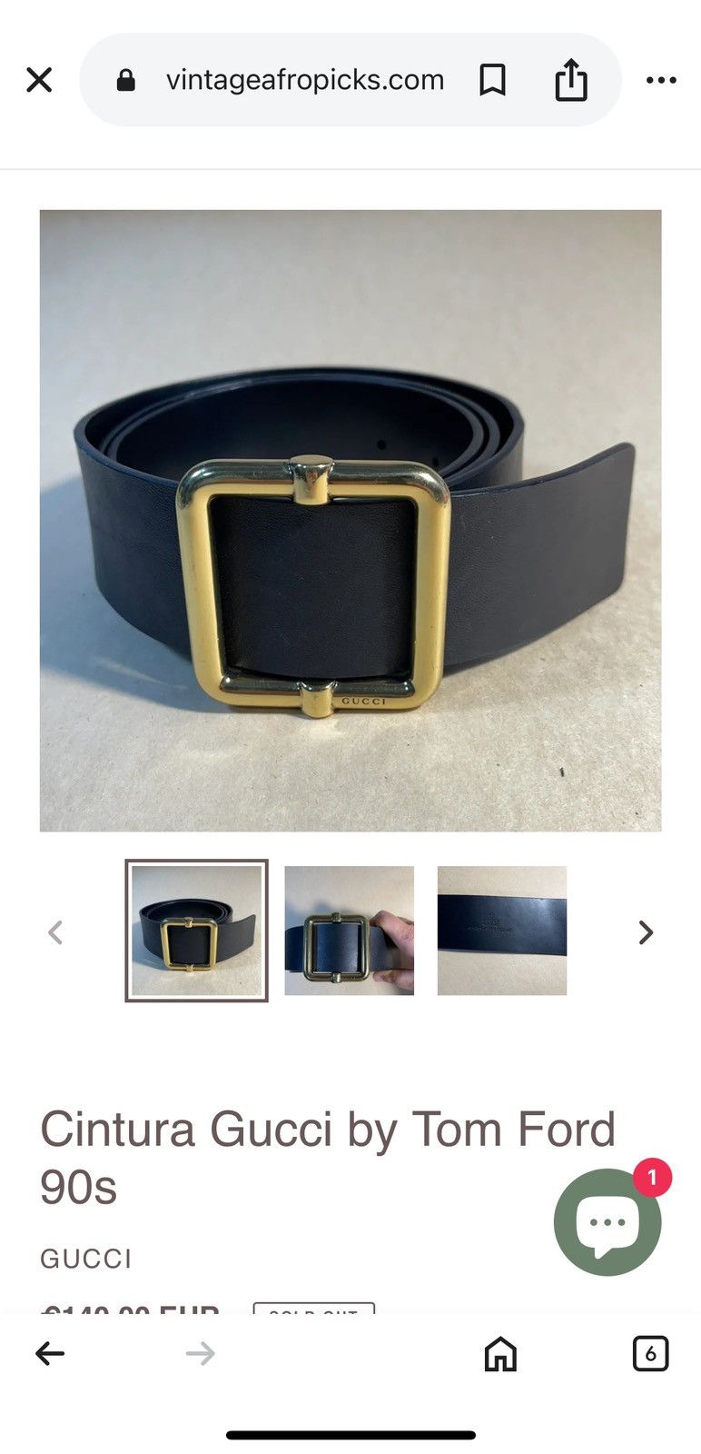 Gucci Gucci by Tom Ford Size ONE SIZE - 18 Thumbnail