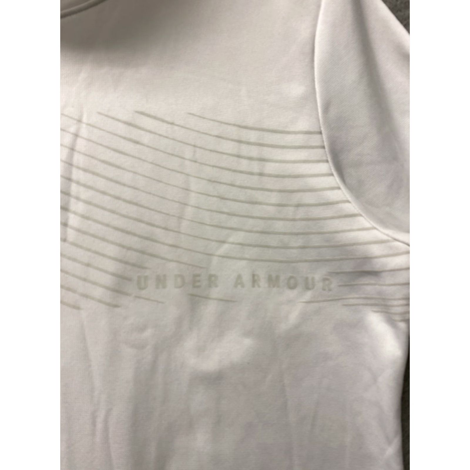 Under Armour VINTAGE Under Armour Hoodie White M Womens Pullover Twist 2 Fleece Sweatshirt 18/20 XS? Size M / US 6-8 / IT 42-44 - 2 Thumbnail