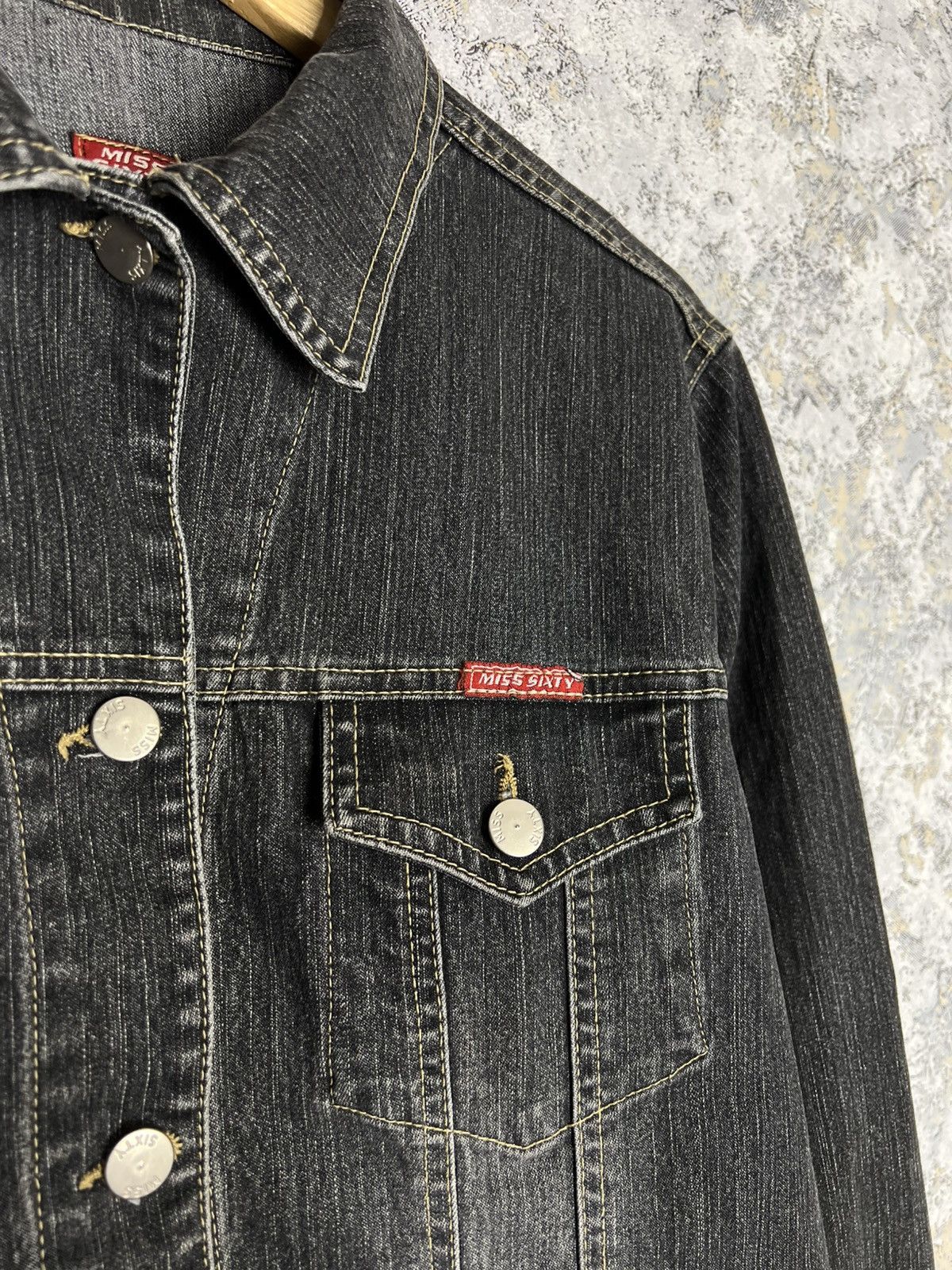 Miss Sixty × Vintage Vintage Y2K Miss Sixty Denim Jacket Size M Made in Italy Size XL / US 12-14 / IT 48-50 - 3 Thumbnail