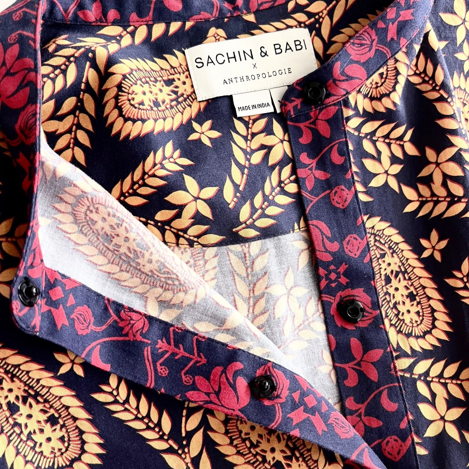 Sachin & Babi Sachin & Babi Celestine Paisley Print Tunic Shift Dress Size XS / US 0-2 / IT 36-38 - 10 Thumbnail