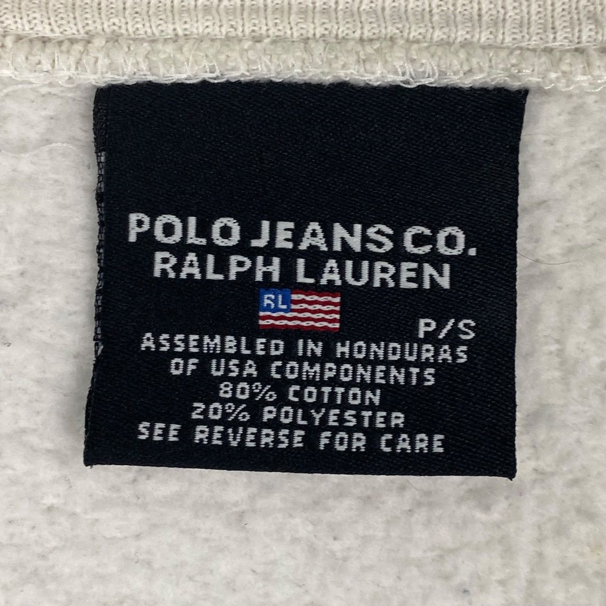 Polo Ralph Lauren Vintage Polo Jeans By Ralph Lauren Small Embroidered White Size US M / EU 48-50 / 2 - 8 Thumbnail