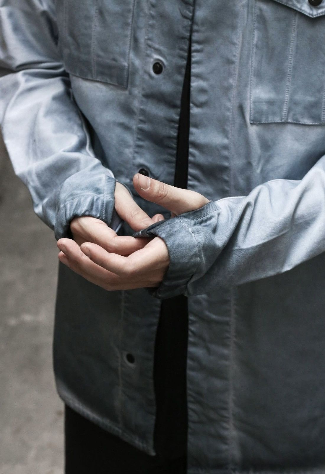 11 By Boris Bidjan Saberi 11 BY BORIS BIDJAN SABERI SHIRT JACKET "S1B-F-1447 Size US M / EU 48-50 / 2 - 8 Thumbnail