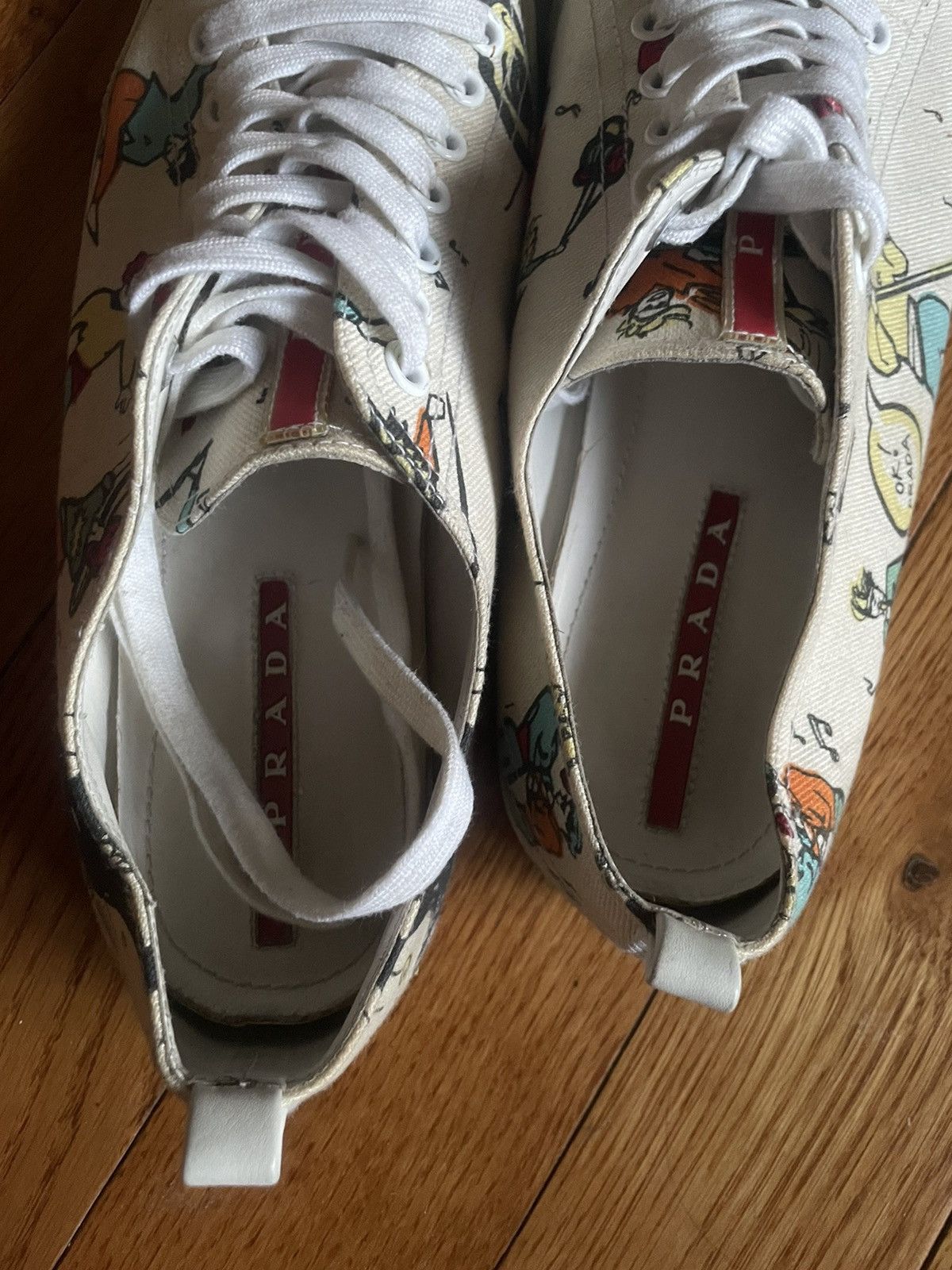 Prada MEN’S PRADA LOWTOP RUNWAY CHUCKS Size US 7 / EU 40 - 7 Thumbnail