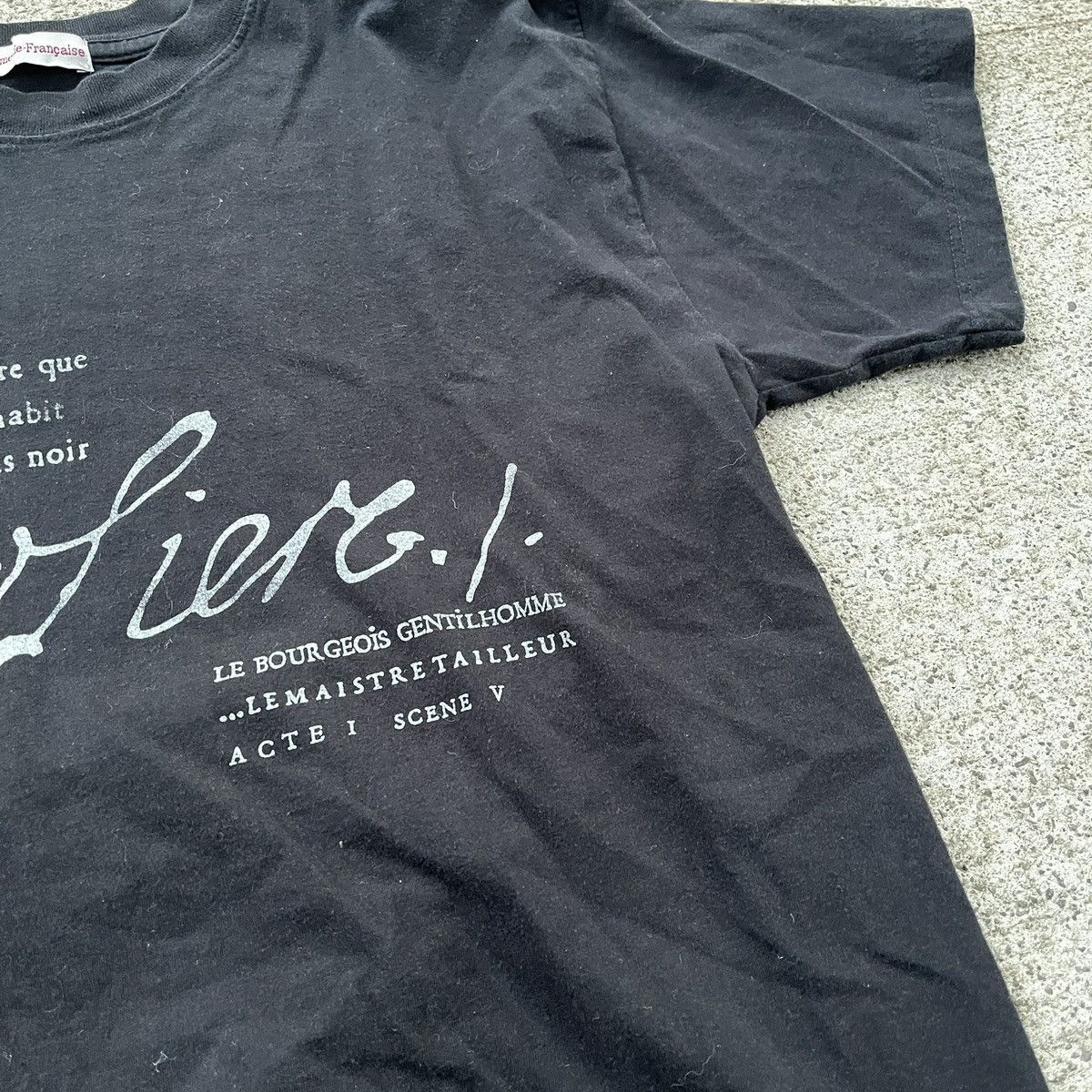 Japanese Brand Vintage Le Bourgeois gentilhomme Black T-Shirt Size L Size US L / EU 52-54 / 3 - 2 Thumbnail