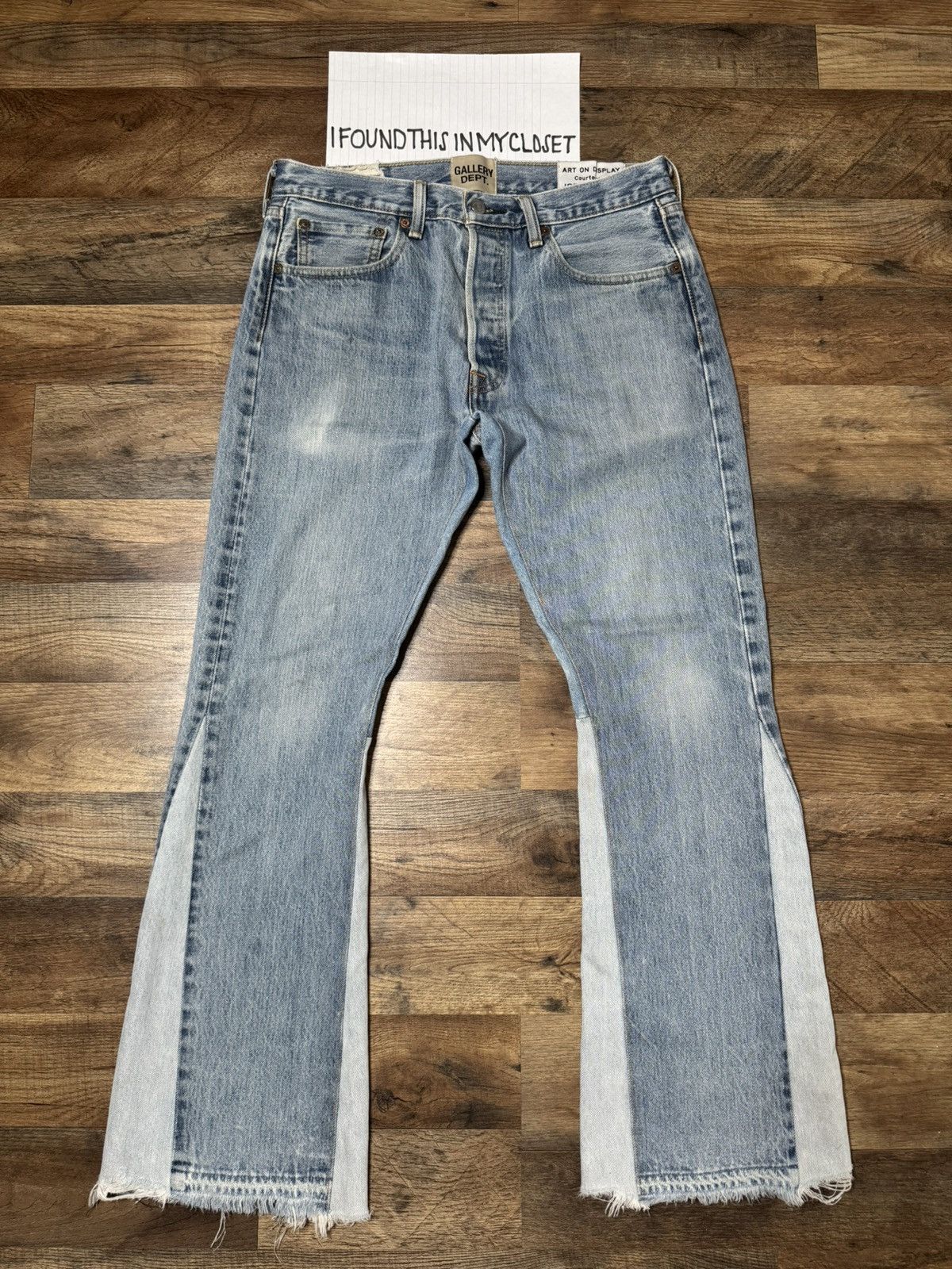 Gallery Dept. Gallery Dept 90210 La Flare Jeans Size US 30 / EU 46 - 1 Thumbnail