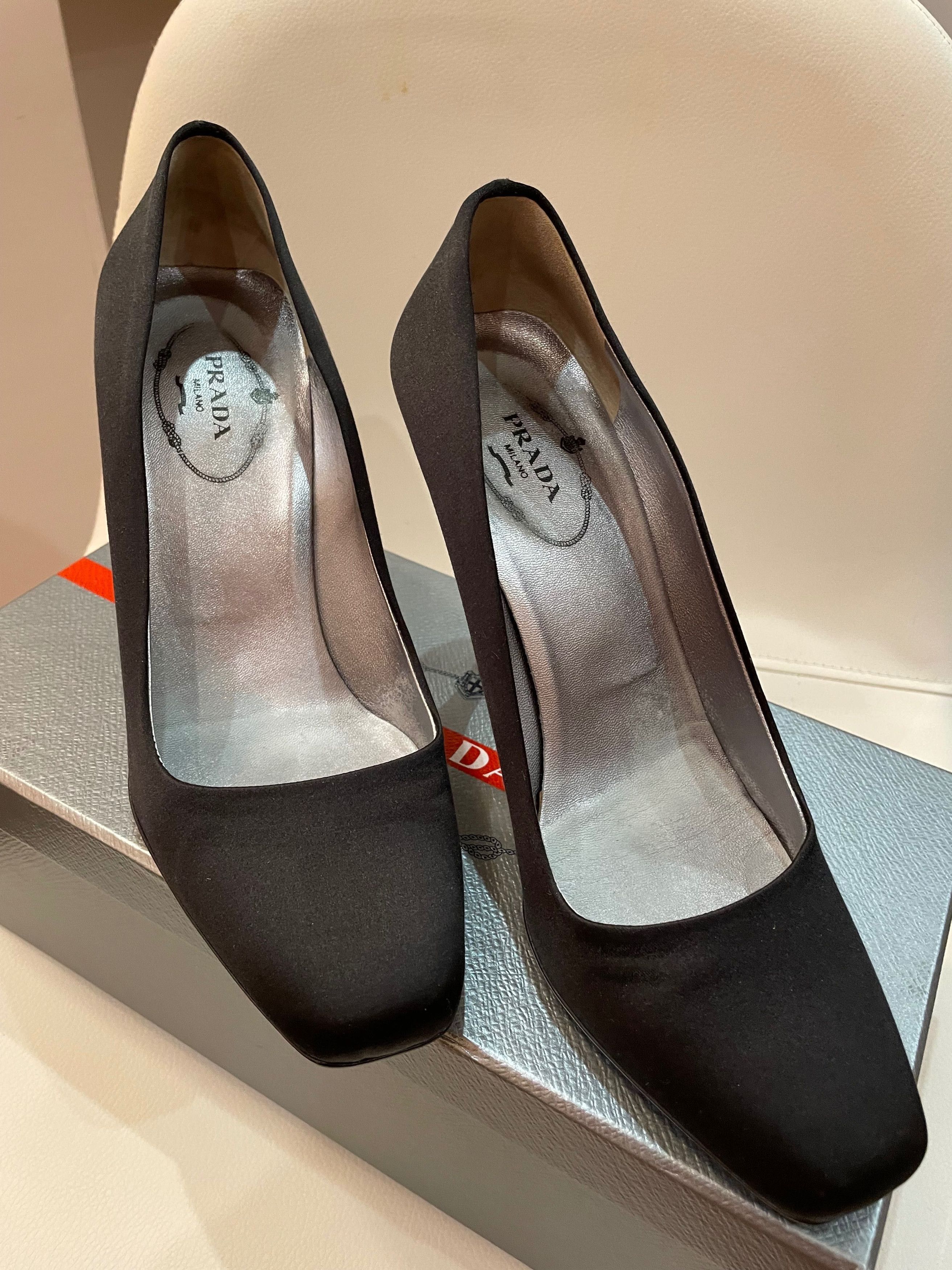 Prada Prada Milano Heels Size US 7.5 / IT 37.5 - 3 Thumbnail