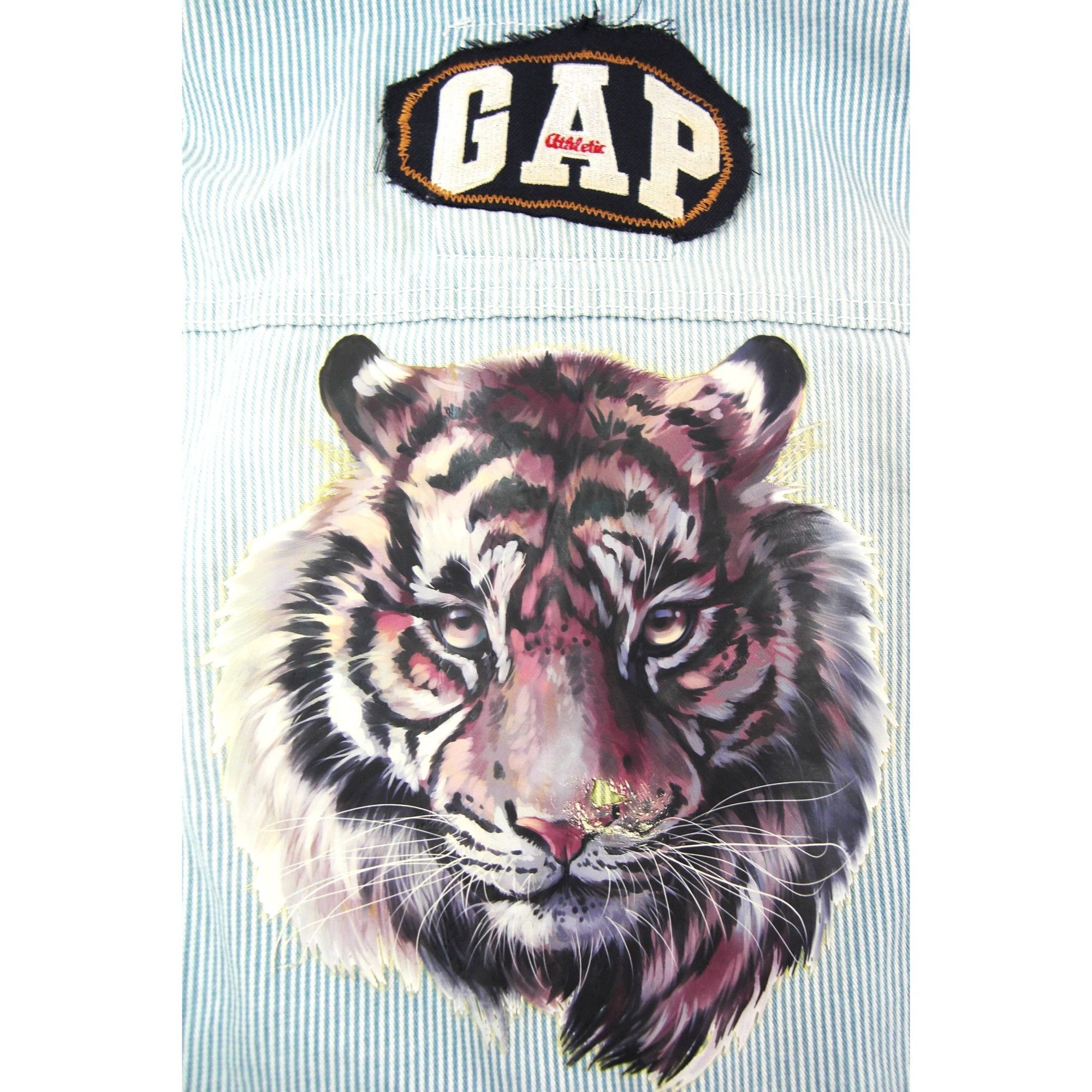 Other Vintage Classic Blue Denim Jean Jacket Distressed Size Large Size US L / EU 52-54 / 3 - 13 Thumbnail