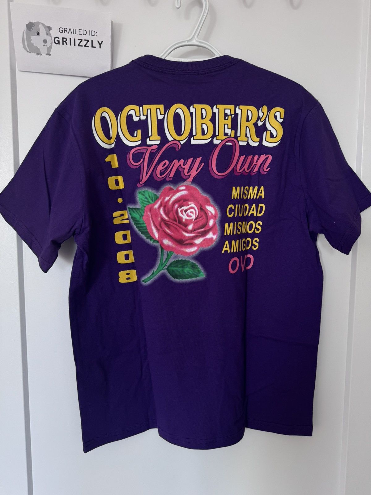 Drake OVO T-Shirt 🌹 Size US M / EU 48-50 / 2 - 1 Thumbnail