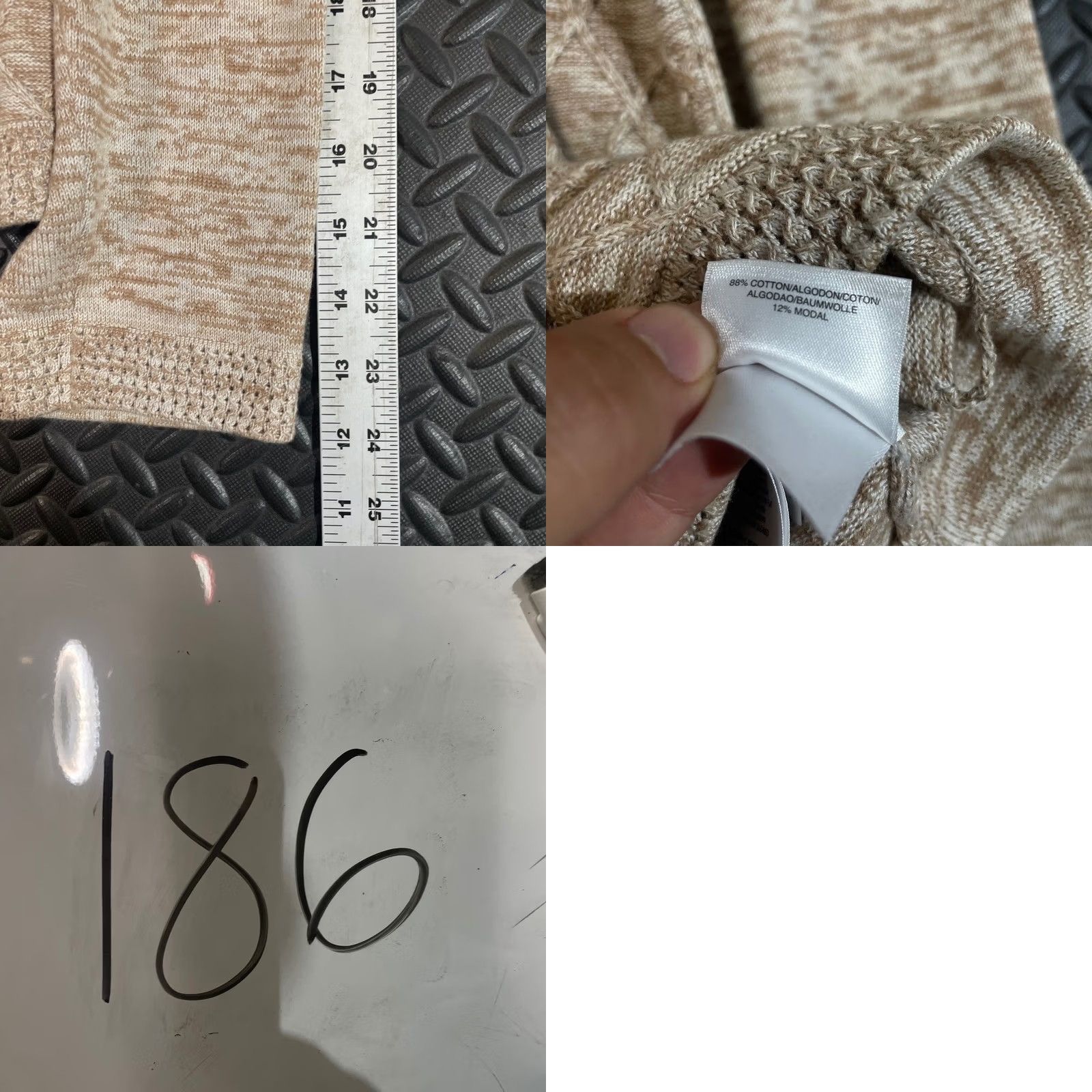 Jones New York Jones New York Sweater Cardigan PL Light Brown Heather Button Up Light Weight Womens Size L / US 10 / IT 46 - 8 Thumbnail