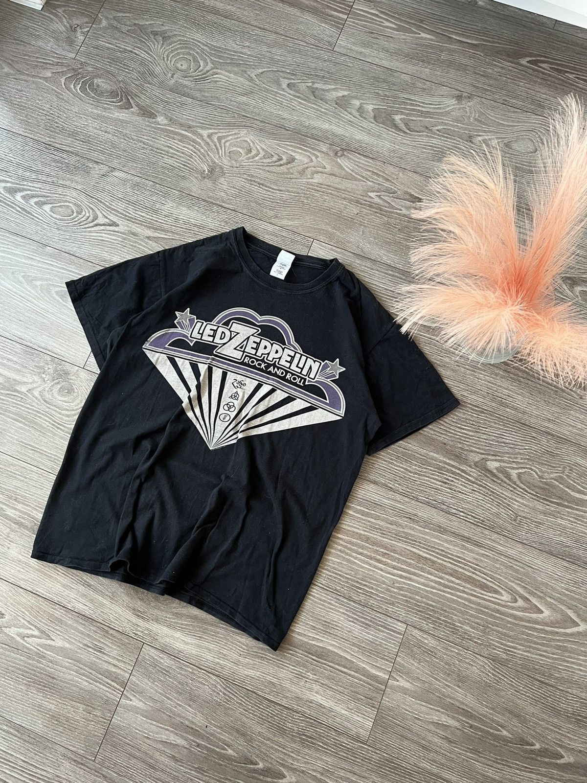 Band Tees × Vintage ‼️Led Zeppelin Archival Vintage Rock Band T-shirt‼️ Size US L / EU 52-54 / 3 - 8 Thumbnail