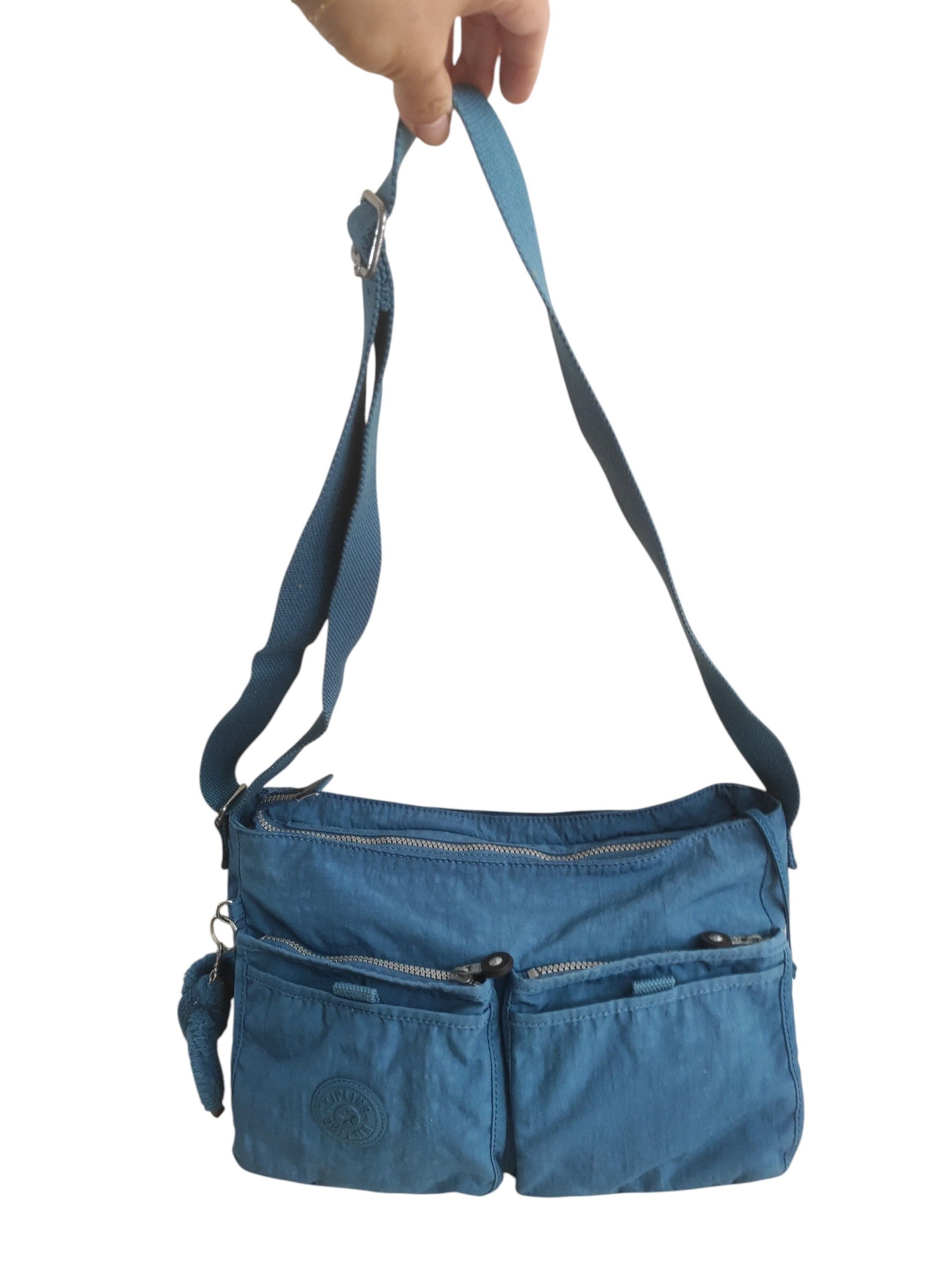 Other Kipling Shoulder Bag Women Havana Blue Multi Pockets Size ONE SIZE - 2 Thumbnail
