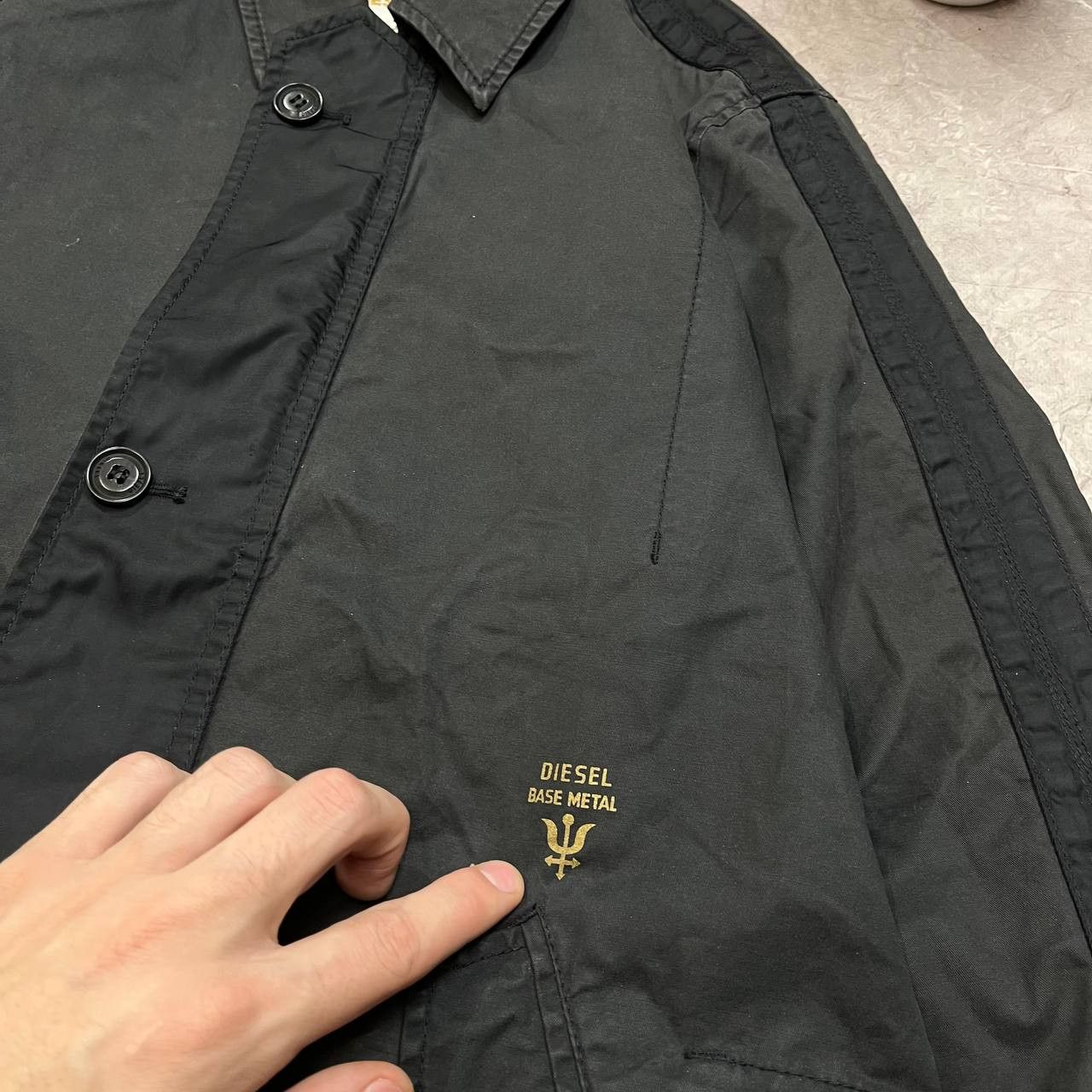 Diesel Vintage Diesel Base Metal Jacket Tapered Bomber Jacket Size US M / EU 48-50 / 2 - 4 Thumbnail