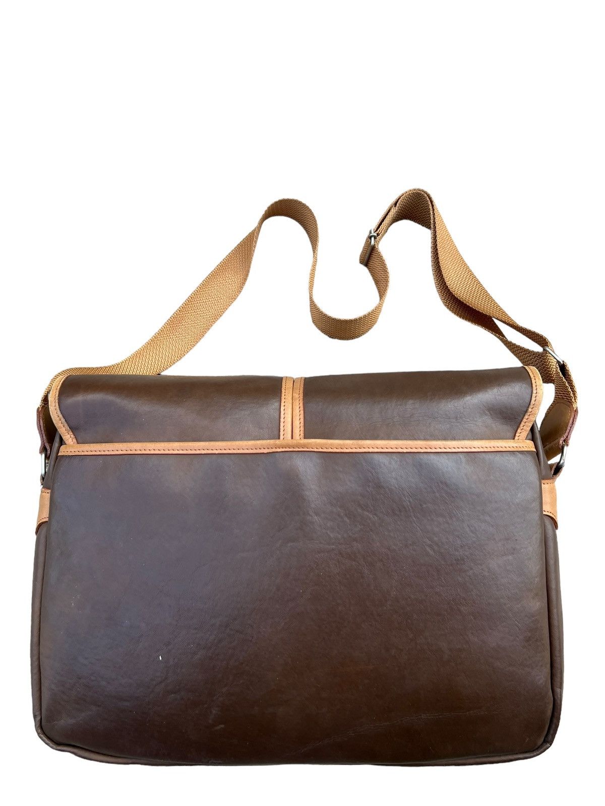Emanuel Ungaro Vintage Ungaro PU and Leather Messenger Bag Size ONE SIZE - 10 Thumbnail