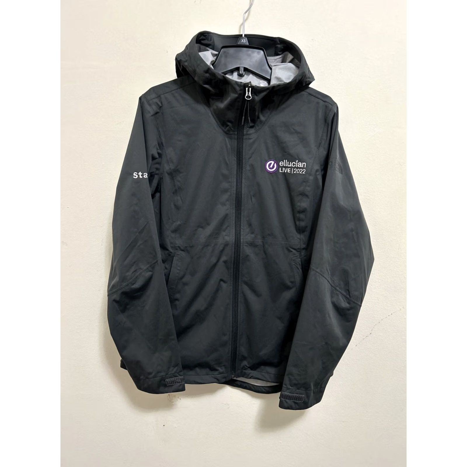 The North Face The North Face Rain Jacket Womens M Gray Dryvent Full Zip Hooded Lightweight Waterproof Windbreaker Coat - Regular Mens? Size M / US 6-8 / IT 42-44 - 2 Thumbnail