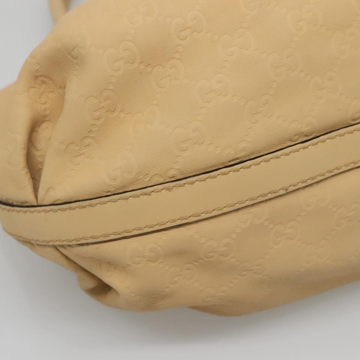 Gucci GUCCI GG Canvas Guccissima Tote Bag Leather Beige Gold Size ONE SIZE - 11 Thumbnail