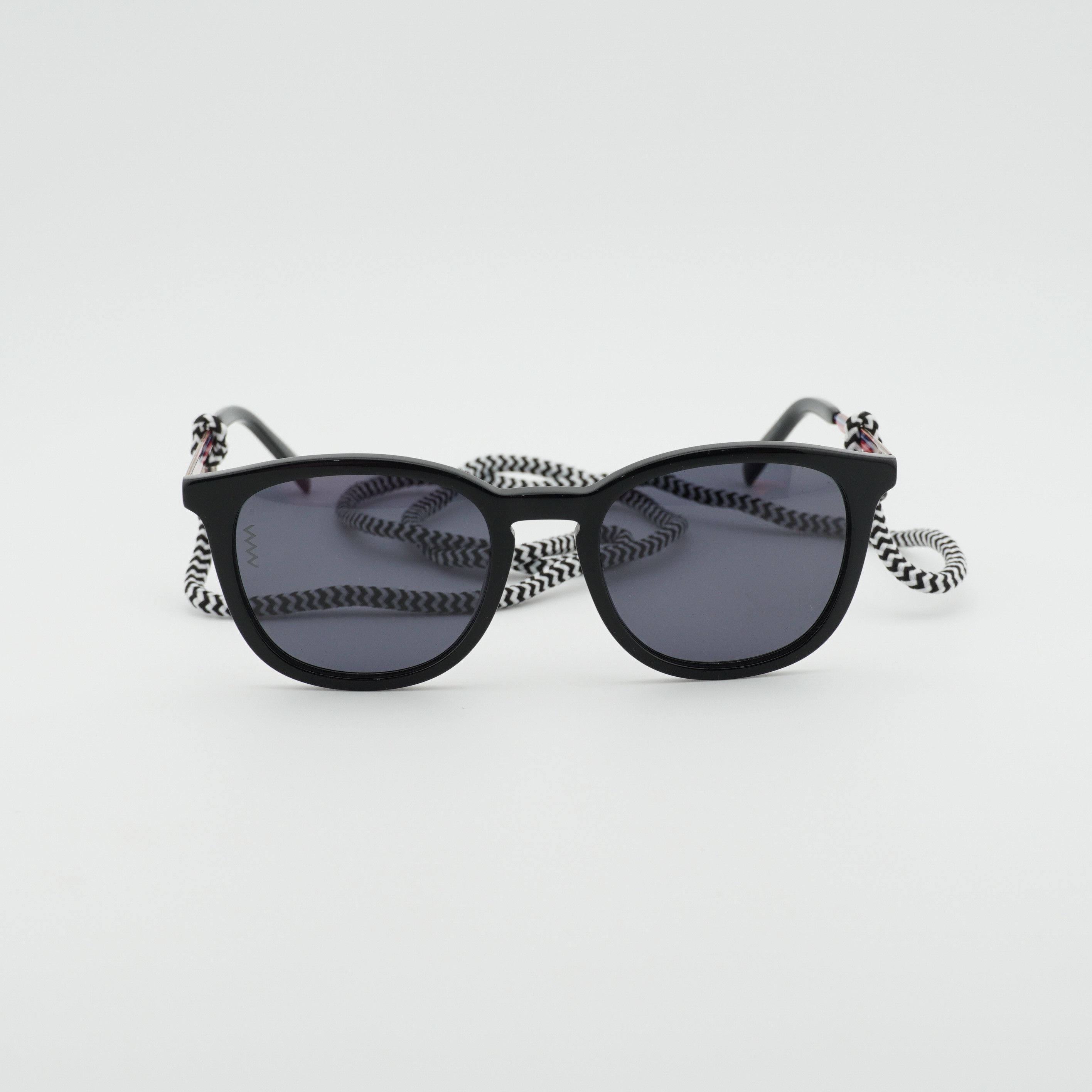 Missoni M Missoni MMI 0027/S 0807 IR Sunglasses Black Square Frame Size ONE SIZE - 3 Thumbnail