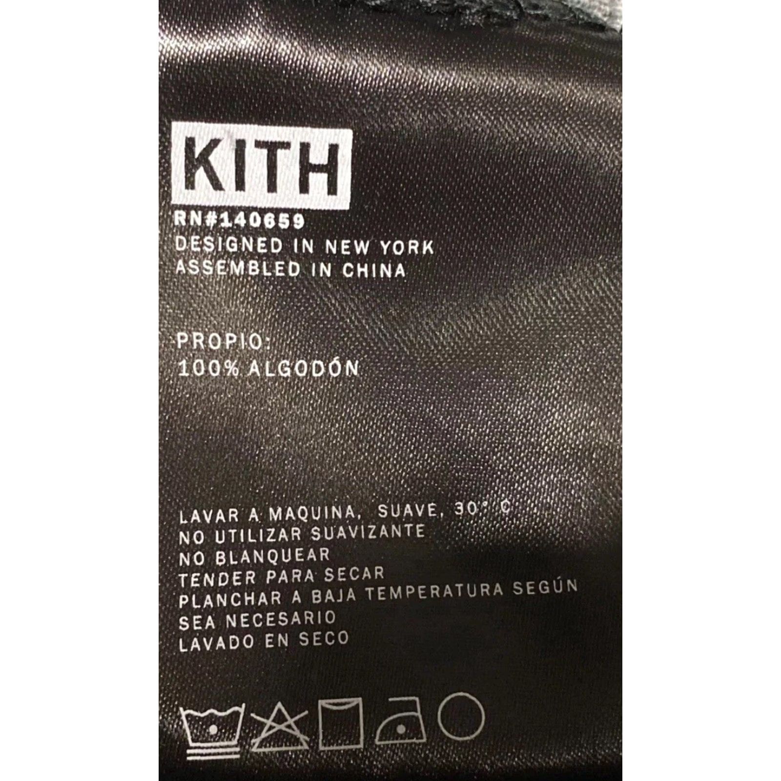 Kith KITH Women Chino Pants Straight Leg Elastic Waist Blue Geometric 26x28 Regular Rise High Vintage? No. 28 Inseam Casual Size 26" / US 2 / IT 38 - 3 Thumbnail