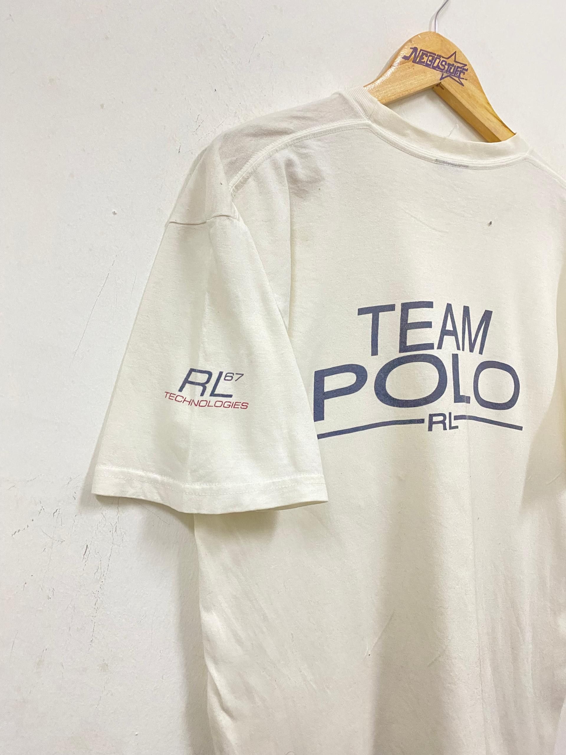Ralph Lauren Vintage 90s Polo 67 Ralph Lauren t shirt Size US M / EU 48-50 / 2 - 3 Thumbnail