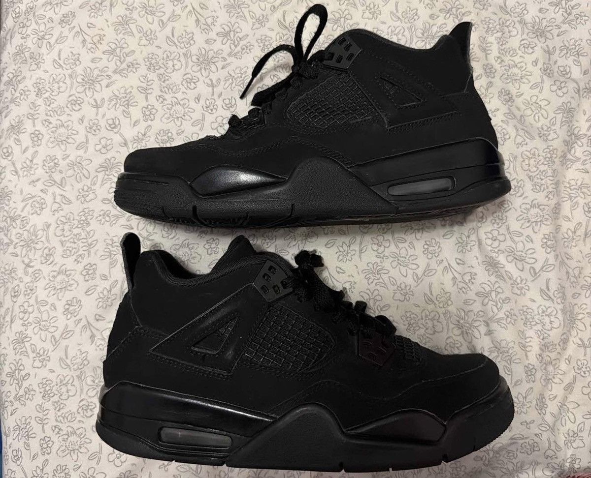 Nike black cat jordan 4 Size US 6 / EU 39 - 2 Thumbnail