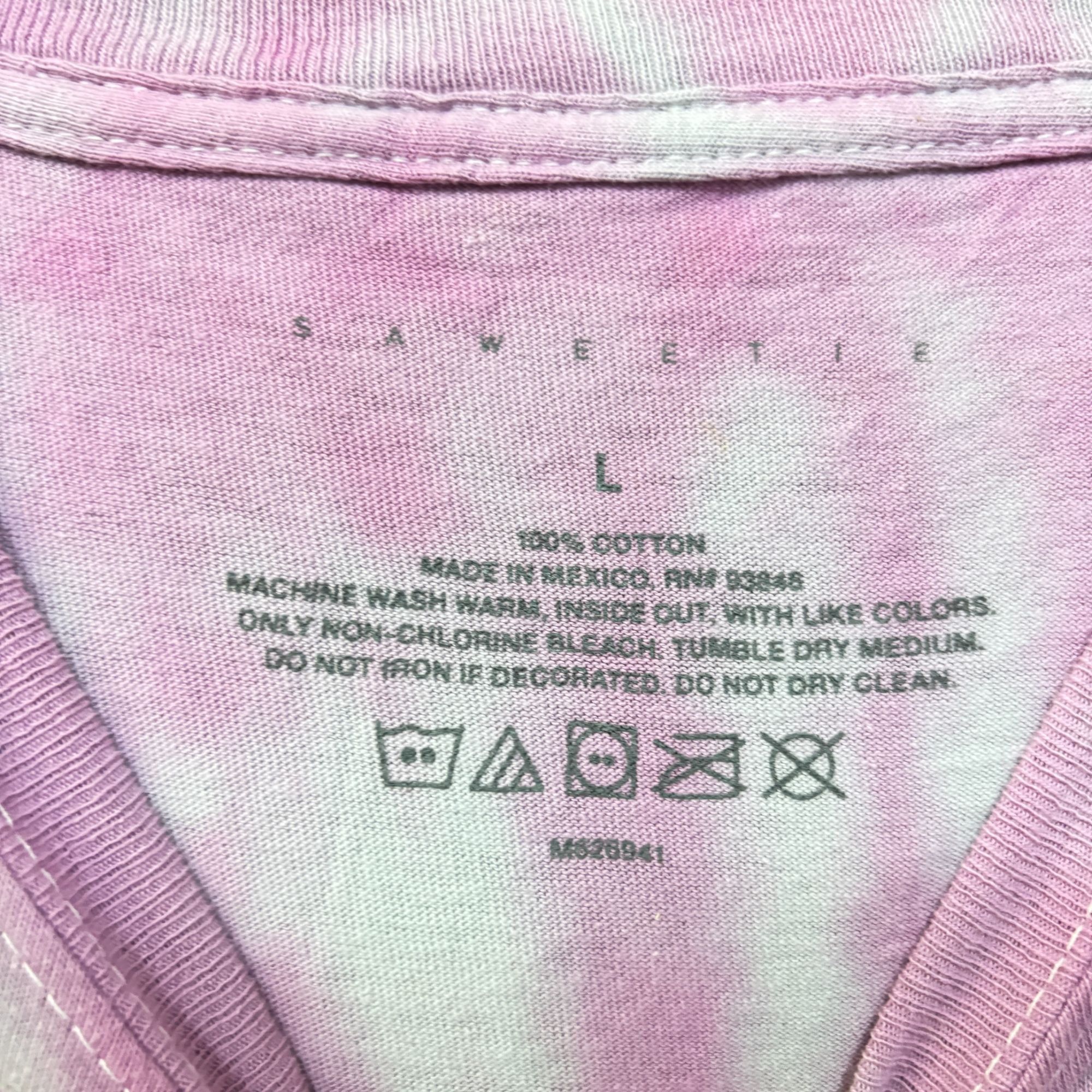 Rap Tees Saweetie Icy Wifey tiedye rap tee size Large Size US L / EU 52-54 / 3 - 4 Thumbnail