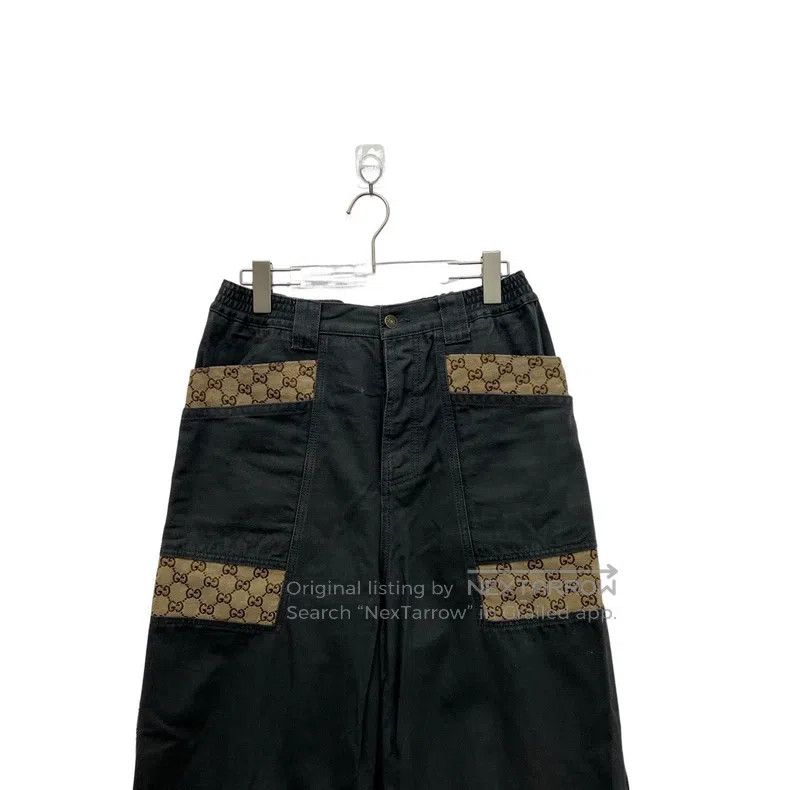 Gucci Gucci Full-printed workwear trousers on the side Size US 28 / EU 44 - 4 Thumbnail