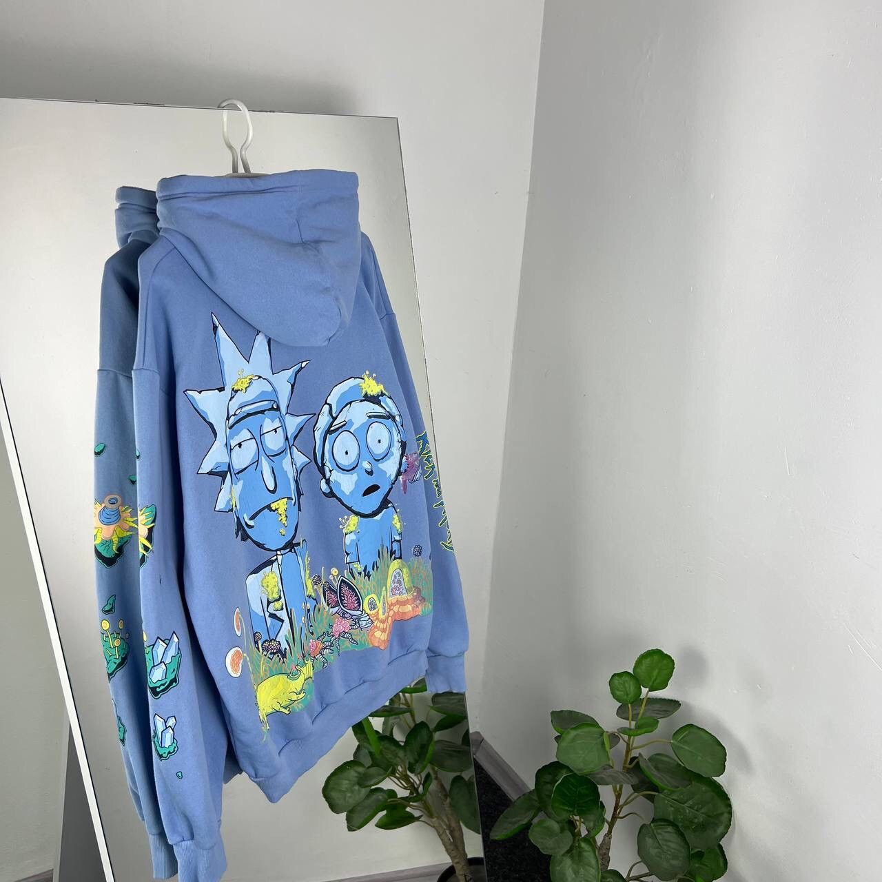 Cartoon Network Rick And Morty Psychedelic Alice In Wonderland Hoodie Y2k Size US M / EU 48-50 / 2 - 1 Thumbnail