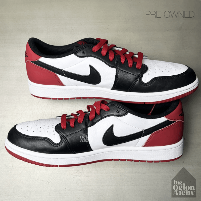 Jordan Brand Air Jordan 1 Retro Low OG 'Black Toe' CZ0790-106 Pre-Owned Size US 10.5 / EU 43-44 - 6 Thumbnail