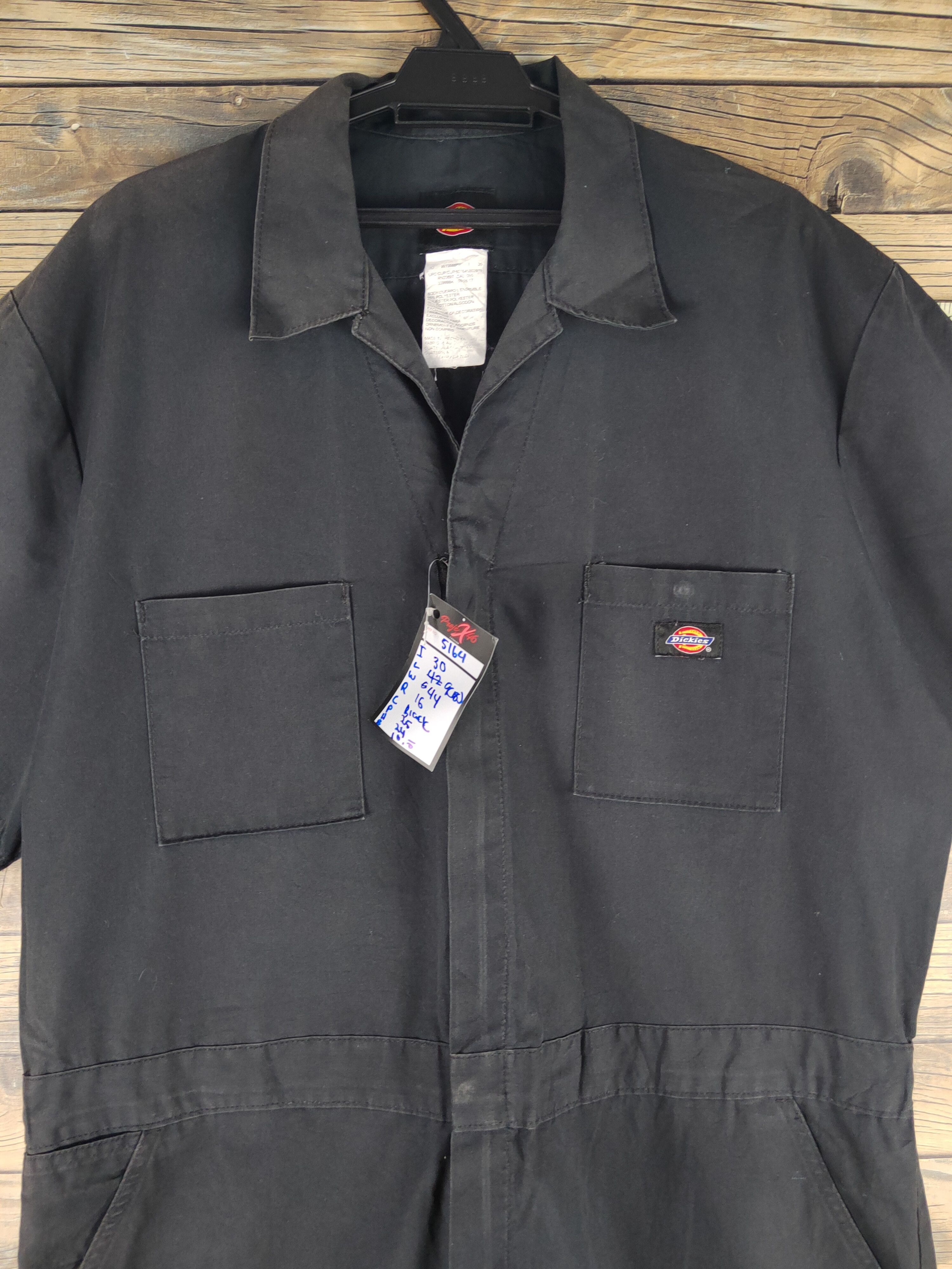Dickies DL Dickies Black Coveralls #5164T Size US 35 - 3 Thumbnail