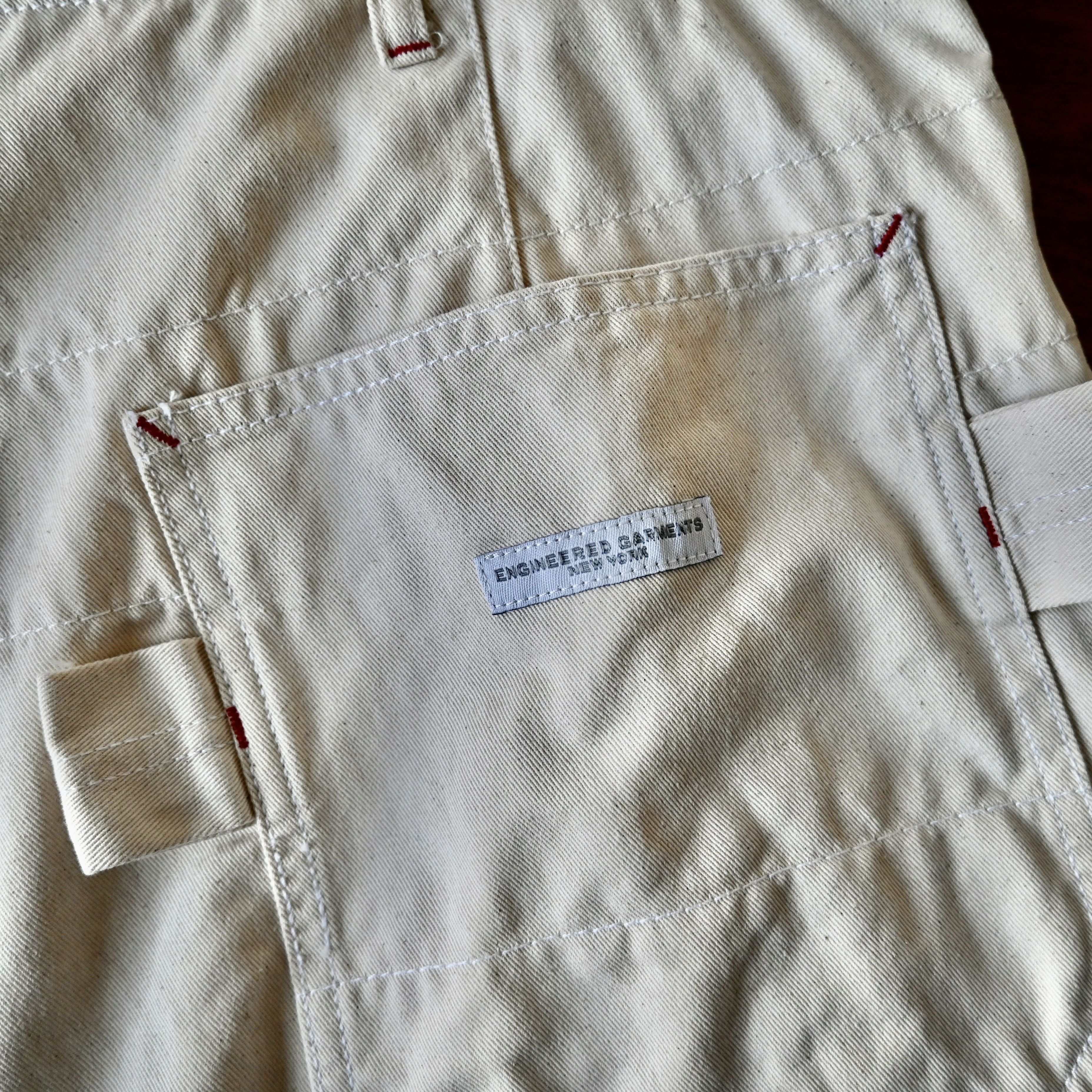 Engineered Garments Engineered Garments "Painter Pant" twill, natural white Size US 34 / EU 50 - 16 Thumbnail
