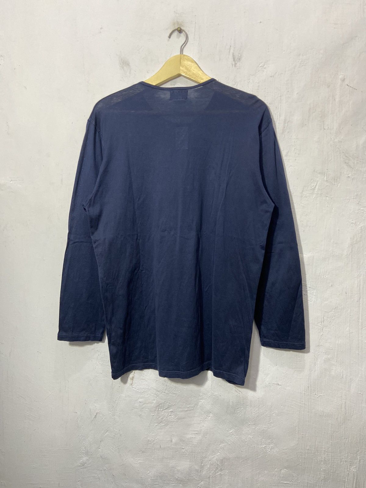 Versace × Vintage Vintage Gianni Versace Intimo Long Sleeve Stretch Tshirt Size US L / EU 52-54 / 3 - 7 Thumbnail
