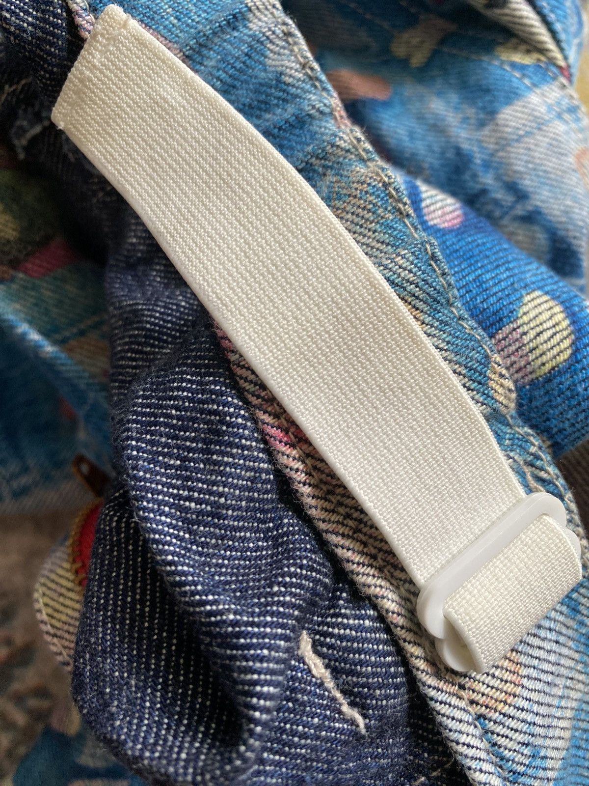 Angel Blue × Hysteric Glamour 2000s Angel Blue - LSD TV Mascots Denim Pants Size 25" / US 0 / IT 36 - 6 Thumbnail