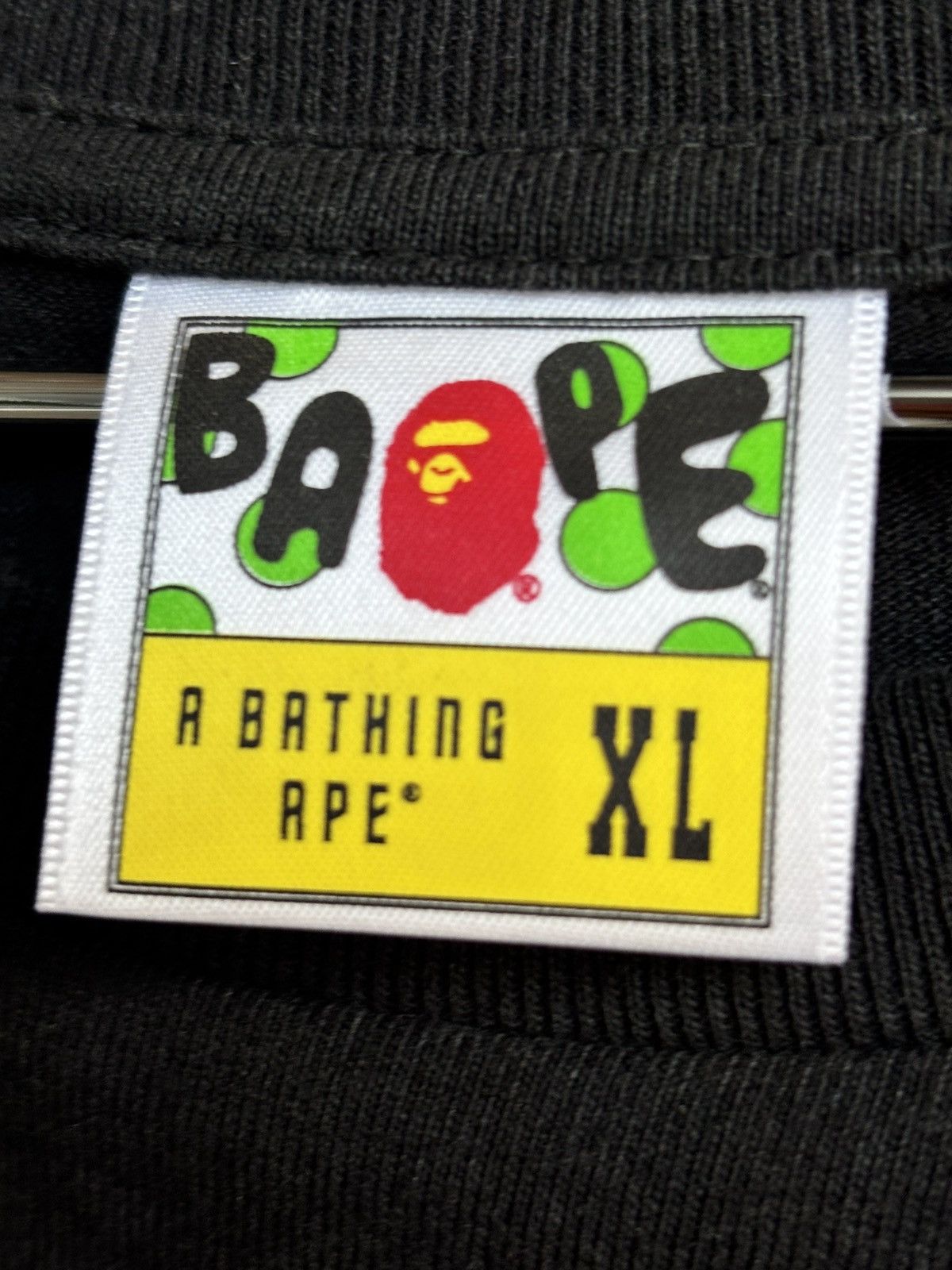 Bape BAPE BLACK TEE SIZE XL Size US XL / EU 56 / 4 - 6 Thumbnail