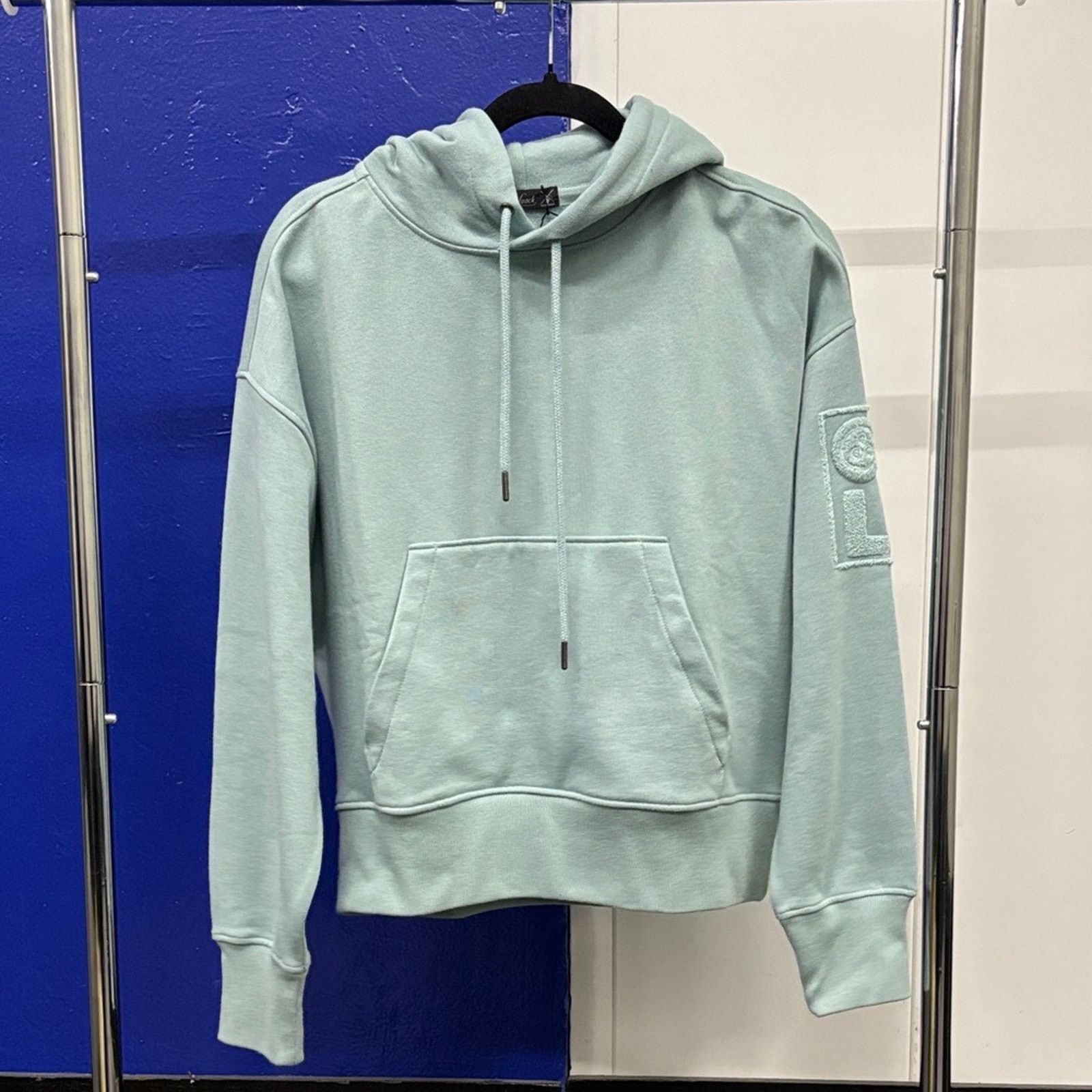 Other NWT Van Laack Women's Light Blue Hoodie Sweater Size M Size M / US 6-8 / IT 42-44 - 1 Thumbnail