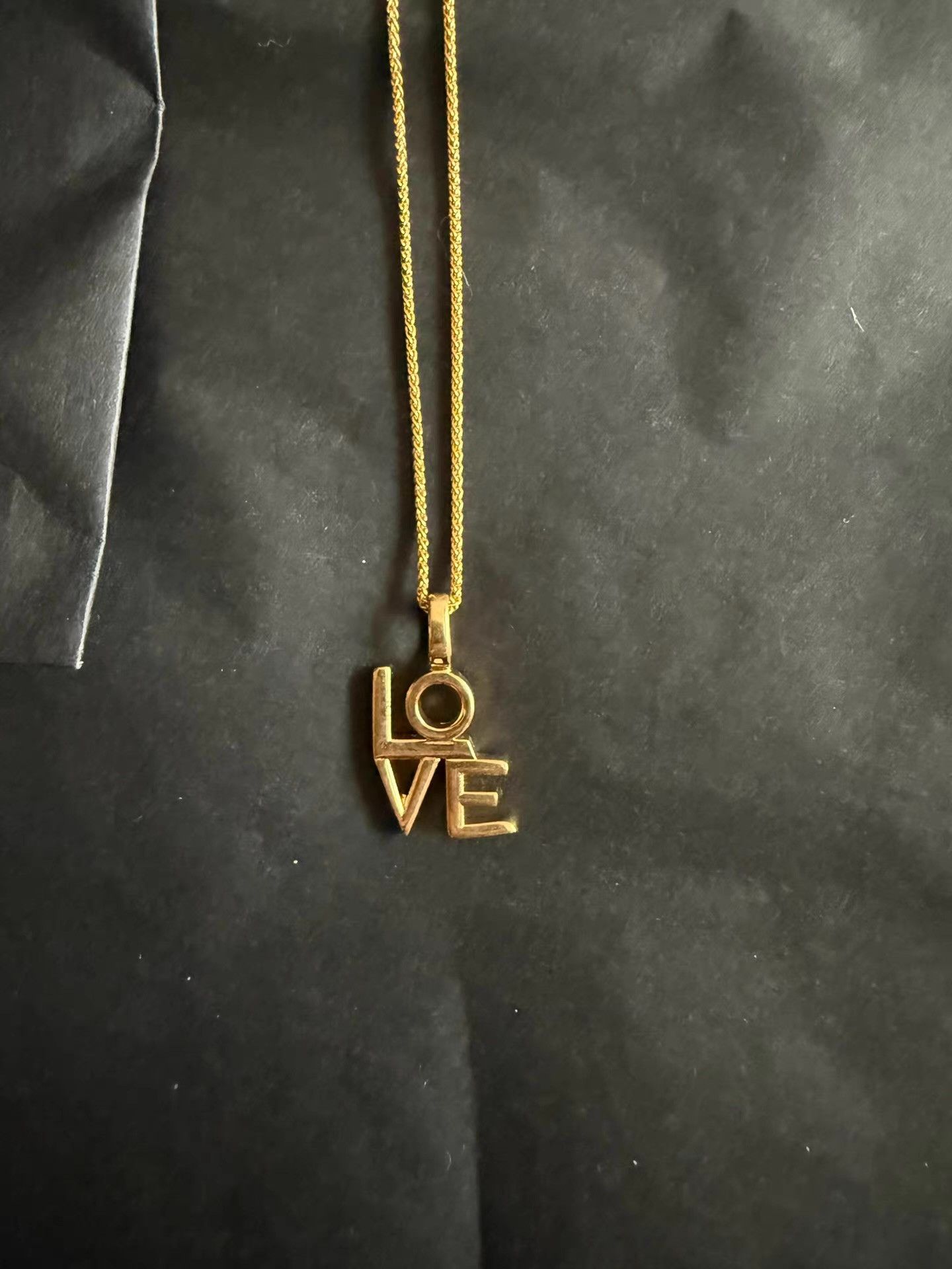 Saint Laurent Paris Saint Laurent Love Series Necklace Ｑ23 Size ONE SIZE - 3 Thumbnail