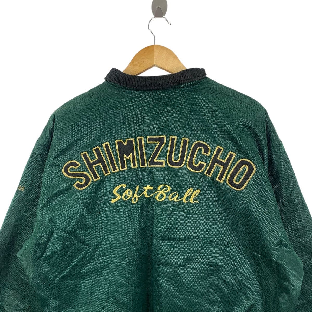 Mizuno Vintage MIZUNO SHIMIZUCHO SOFTBALL Varsity Baseball Jacket Size US L / EU 52-54 / 3 - 10 Thumbnail