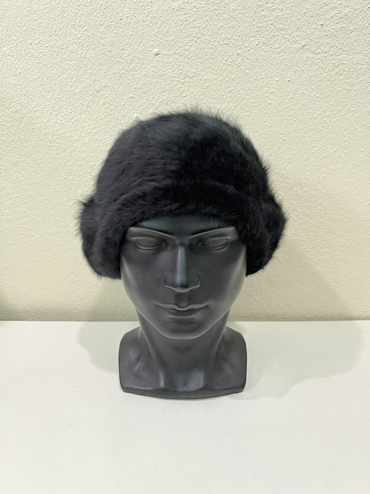 Japanese Brand Japanese Brand Mohair Fur Beanie Hat Size ONE SIZE - 2 Thumbnail