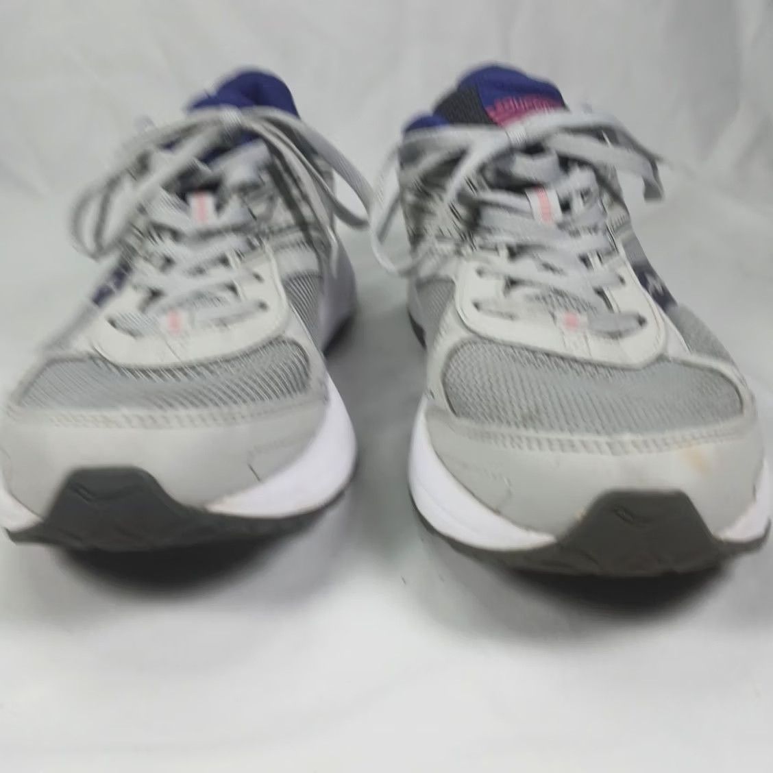 Saucony Saucony Cohesion 9 Women Sneaker Shoes Size 11 Gray Purple Athletic Running Casual Sports Comfort Size US 9 / IT 39 - 7 Thumbnail