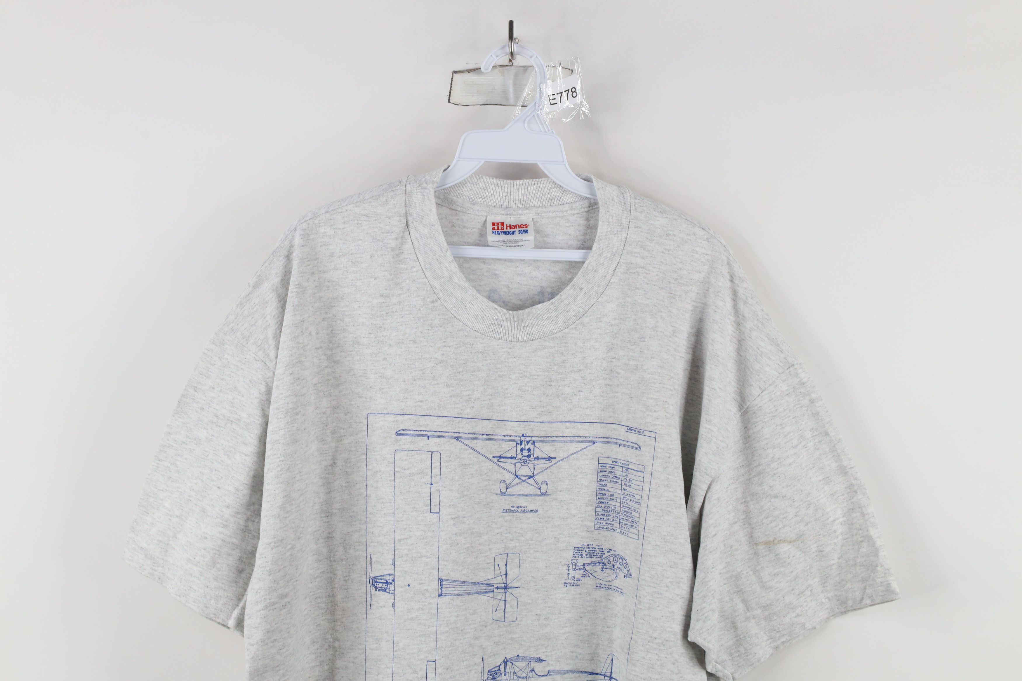 Vintage Vintage 90s Pietenpolo Aircamper Short Sleeve T-shirt Size US XL / EU 56 / 4 - 2 Thumbnail
