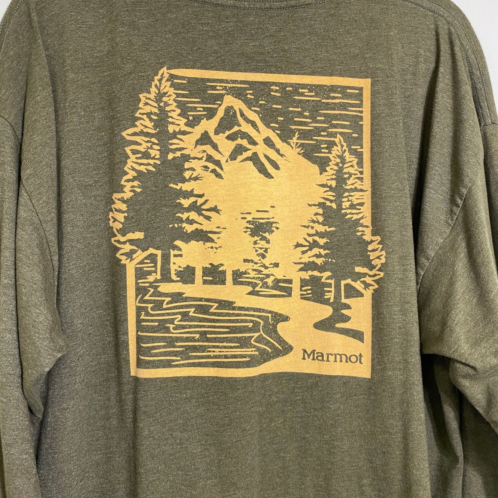 Marmot Marmot Mens Size XL Graphic Print Long Sleeve T Shirt Size US XL / EU 56 / 4 - 3 Thumbnail