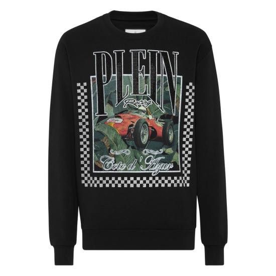 Philipp Plein PHILIPP PLEIN Men Tops MJO1365 PTE003N 02 BLACK Size US L / EU 52-54 / 3 - 1 Thumbnail