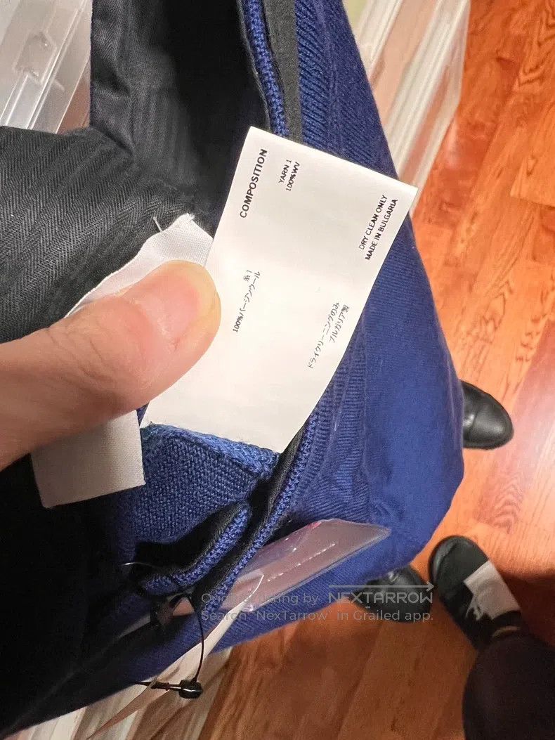 Kiko Kostadinov Kiko Kostadinov Wool pants, royal blue with Madeleine brow Size US 30 / EU 46 - 8 Thumbnail
