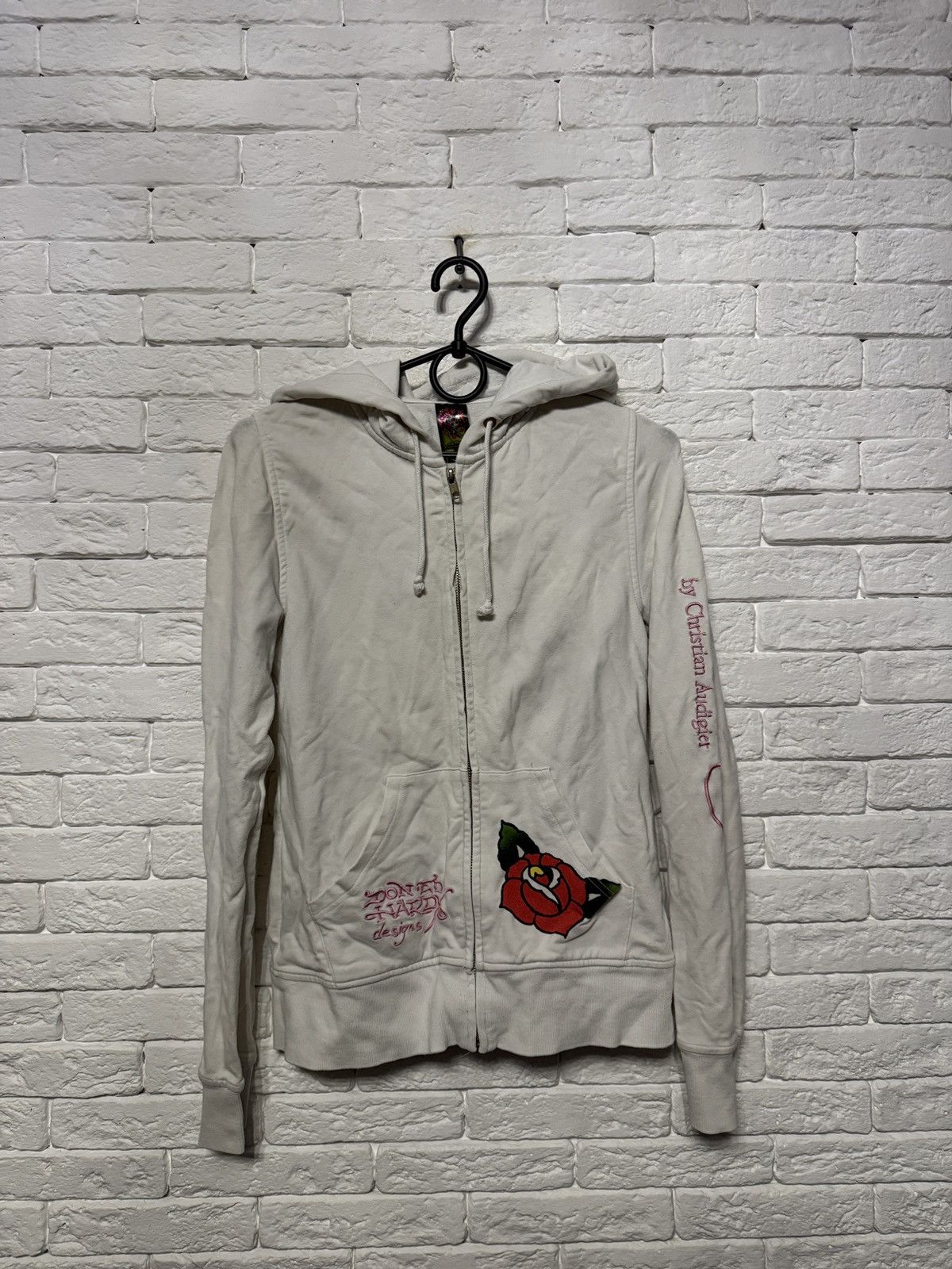 Ed Hardy Vintage Don Ed Hardy By Christian Audigier Zip Skull Tatoo Size S / US 4 / IT 40 - 3 Thumbnail