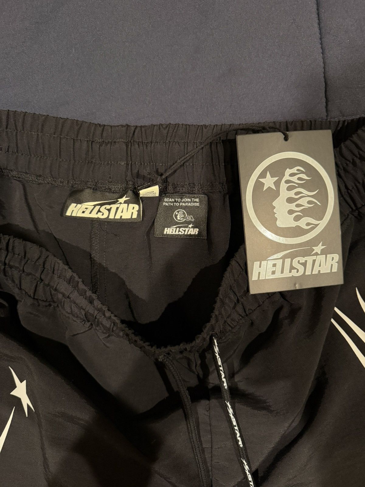 HELLSTAR Size LARGE BRAND NEW Hellstar Sports Black Shorts Size US 30 / EU 46 - 3 Thumbnail