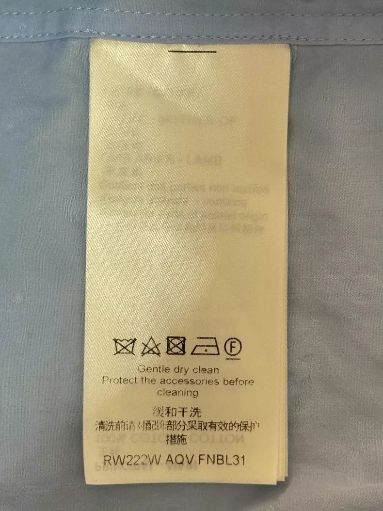 Louis Vuitton Louis Vuitton Embossed shirt Size XXS / US 00 / IT 34 - 7 Thumbnail