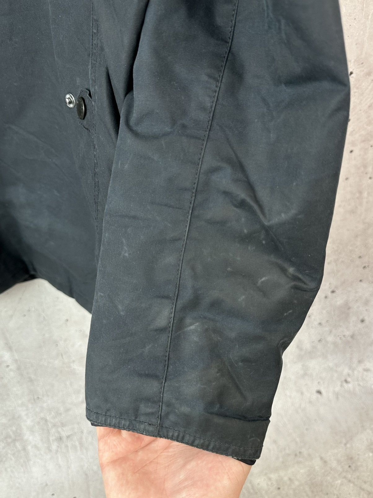 Barbour Barbour Hereford Wax Cotton Dark Green Men’s Zip Jacket Size US XL / EU 56 / 4 - 16 Thumbnail
