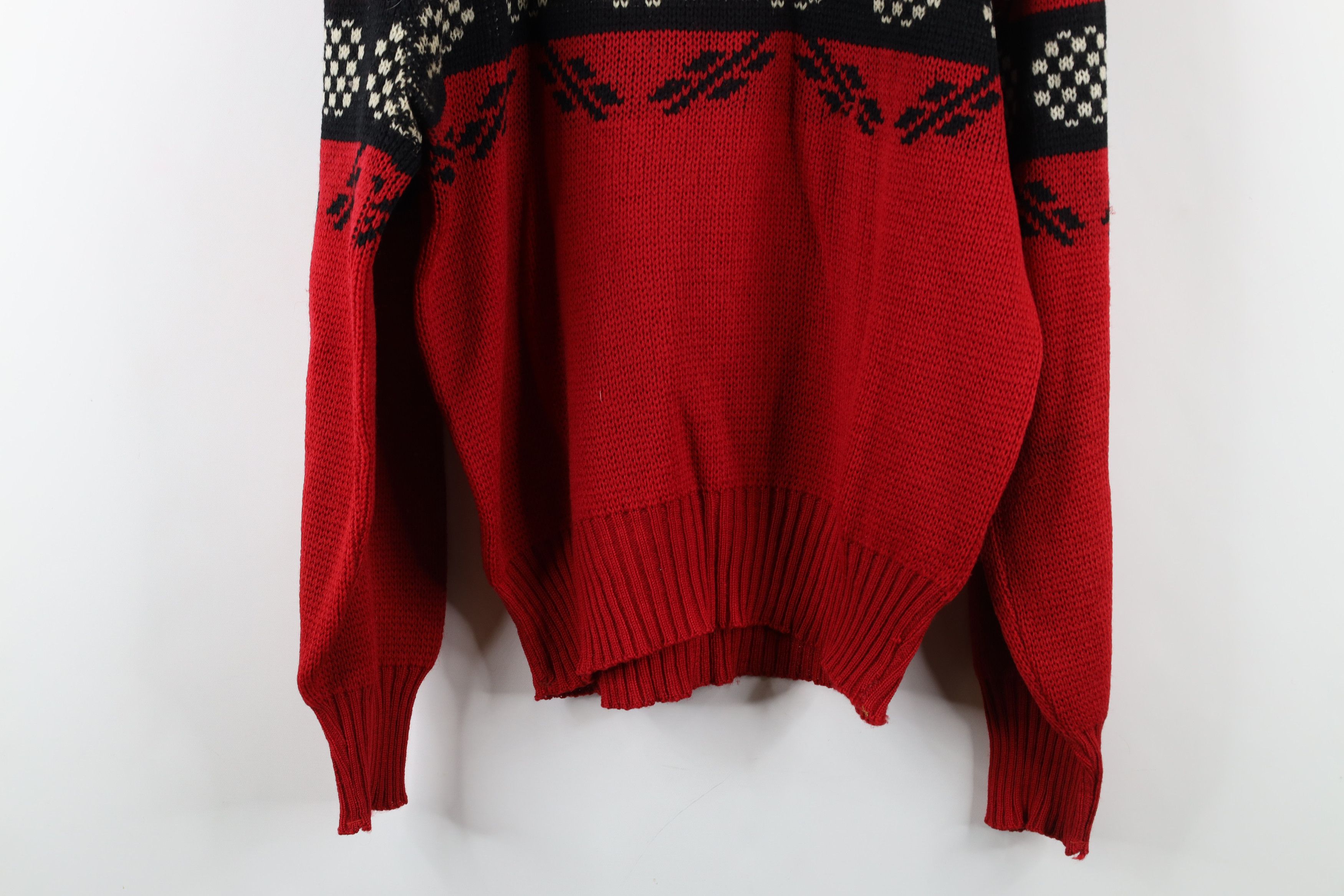 Vintage Vintage 50s 60s Streetwear Fair Isle Geometric Sweater USA Size US M / EU 48-50 / 2 - 15 Thumbnail