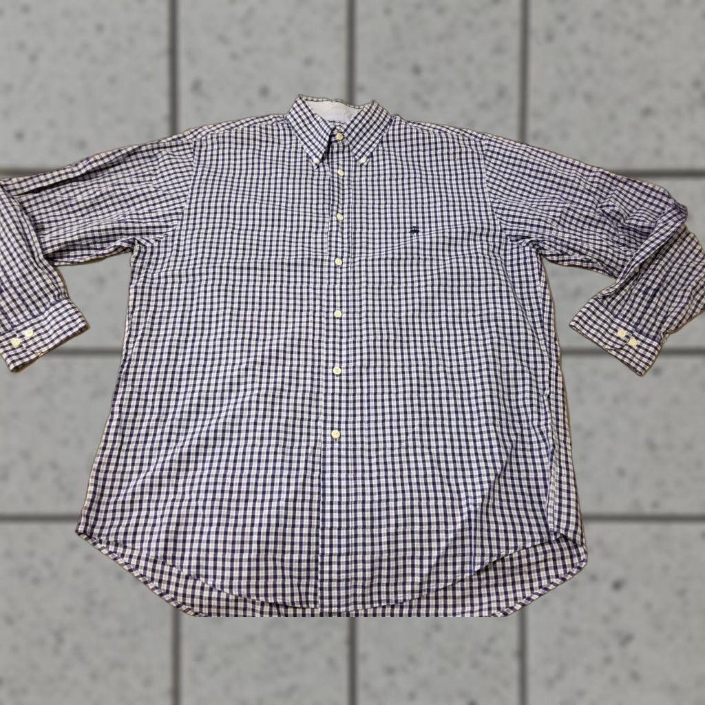 Brooks Brothers Brooks Brothers Dress Shirt Mens L Blue Cotton Button Shirt Size 42R - 1 Thumbnail