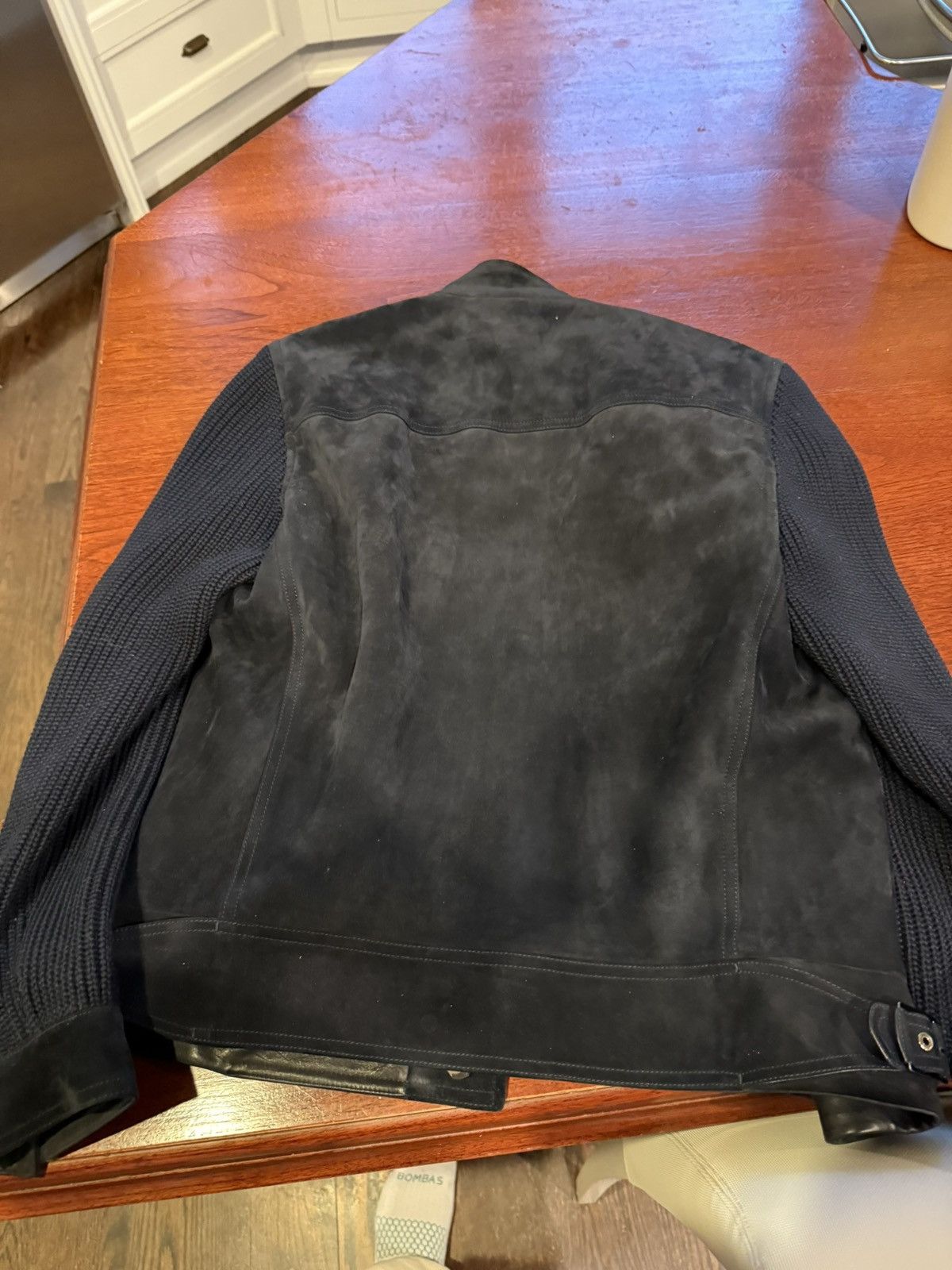 Berluti Berluti Suede Knit Bomber Size US M / EU 48-50 / 2 - 2 Thumbnail